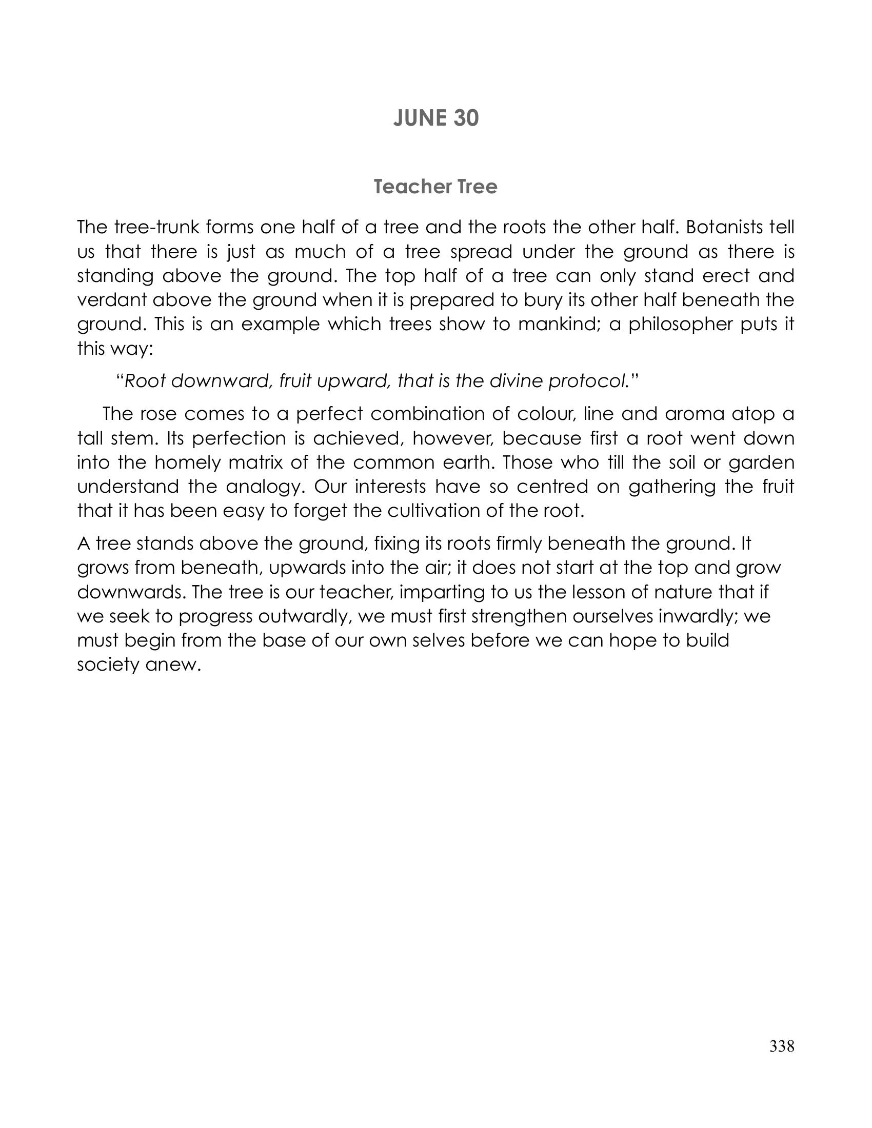 The printed page