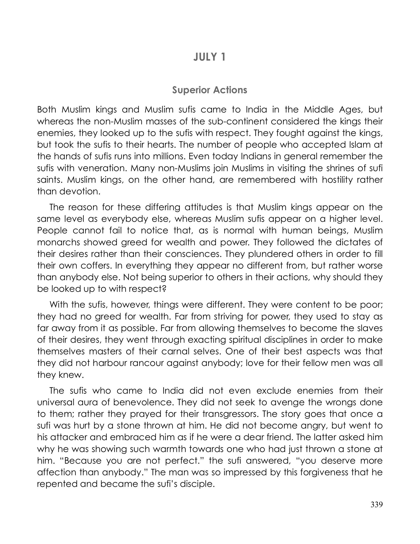The printed page