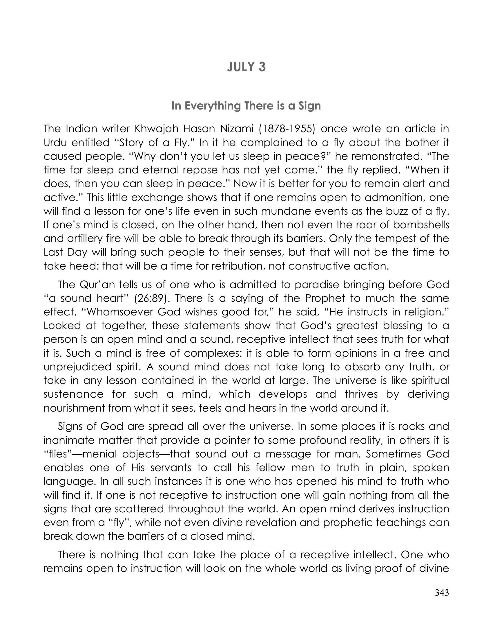 The printed page