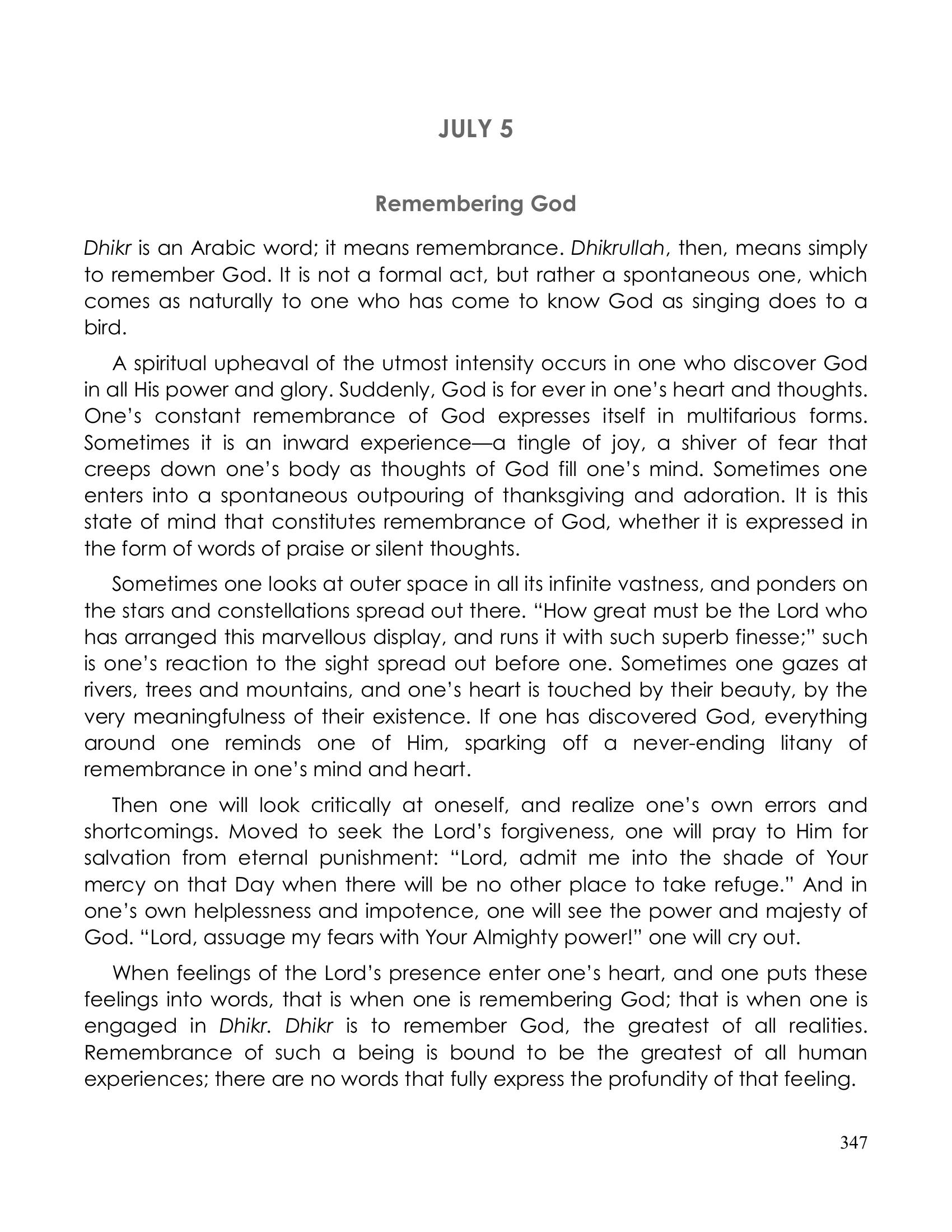 The printed page