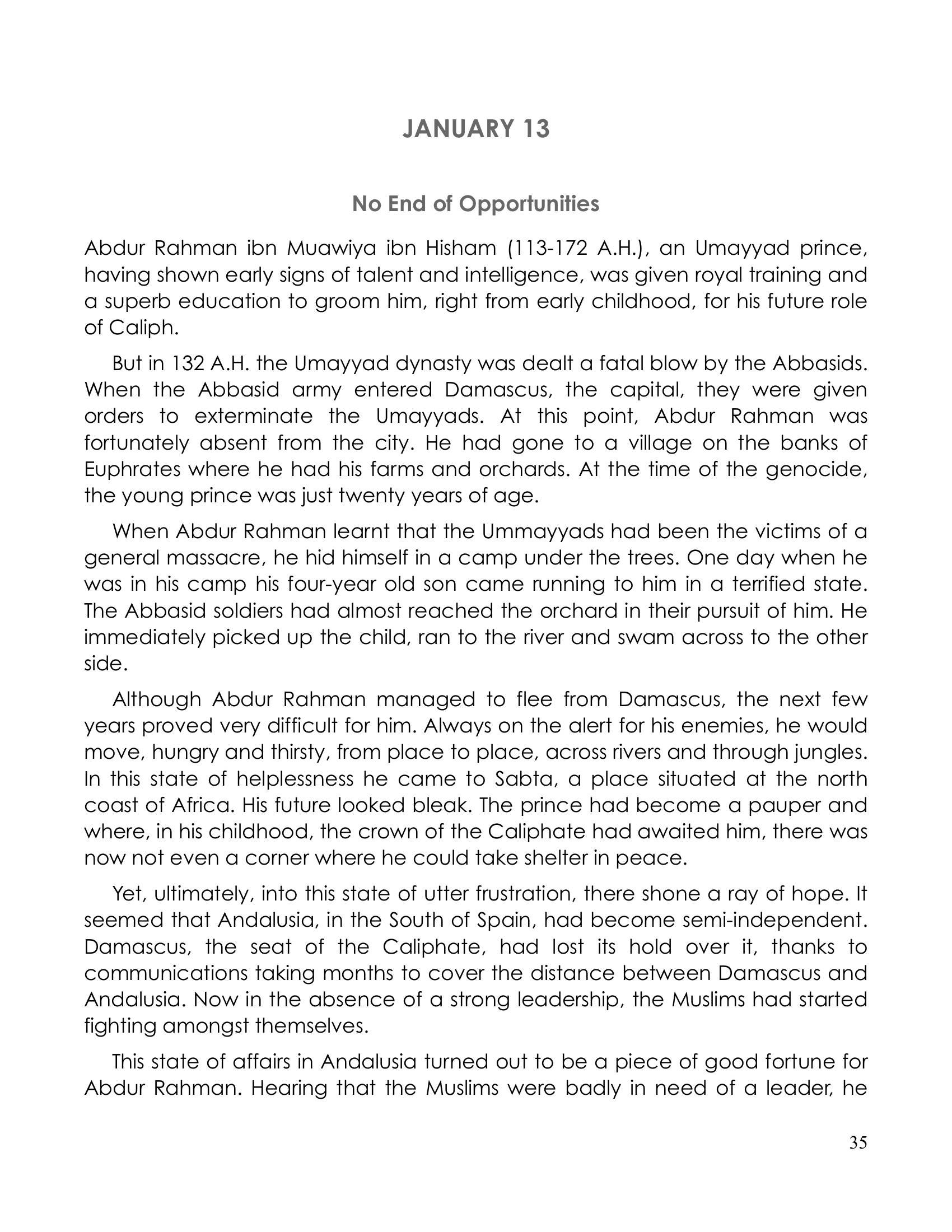 The printed page