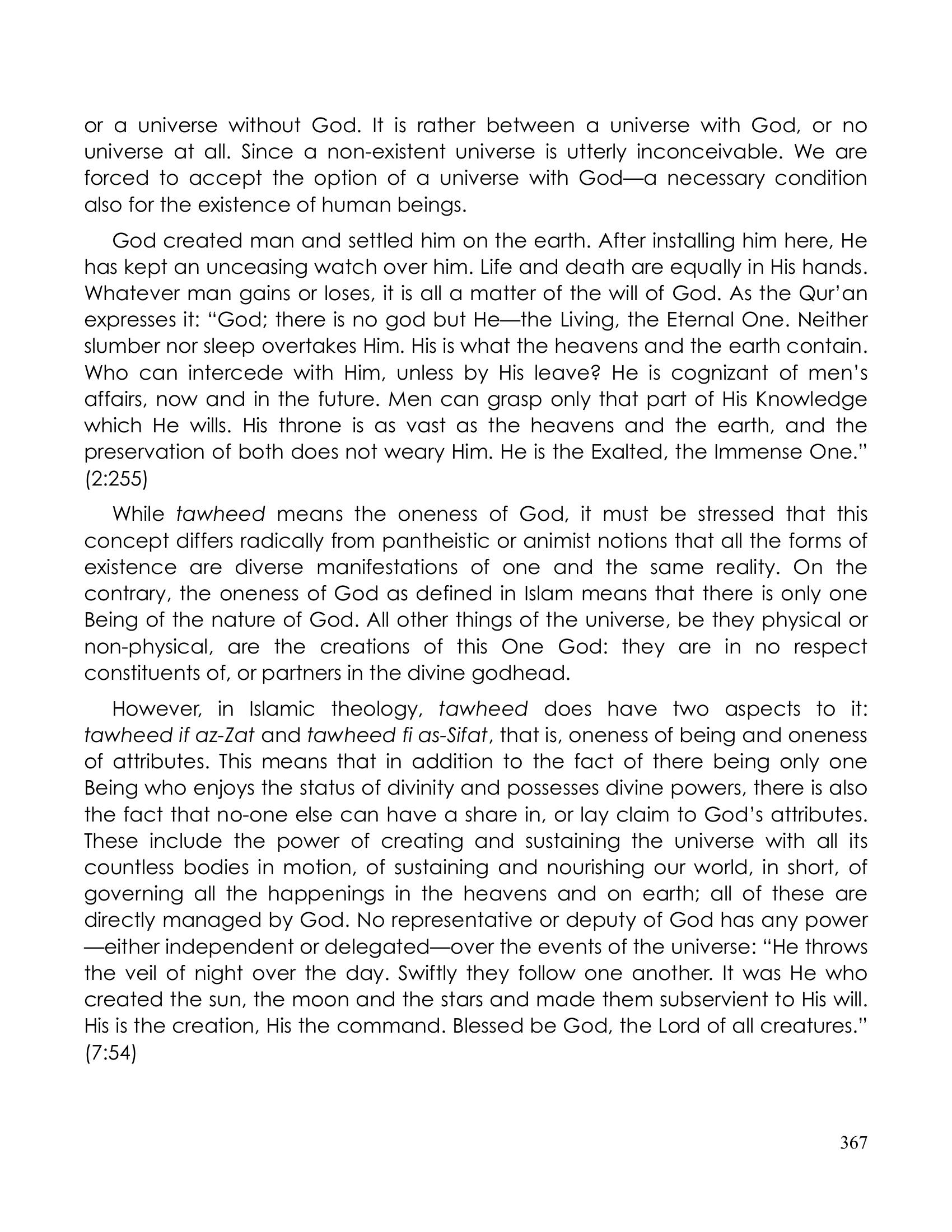 The printed page