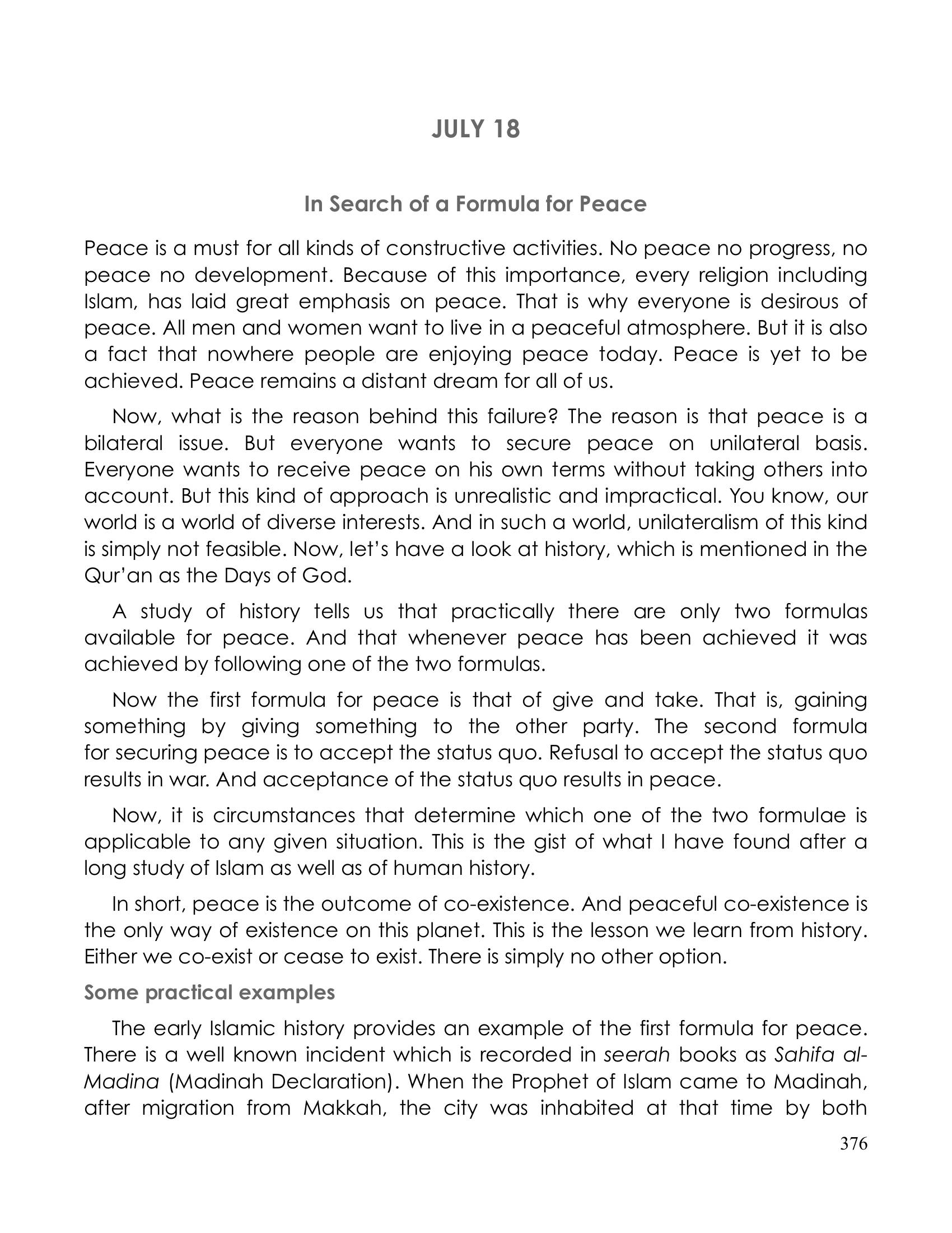 The printed page