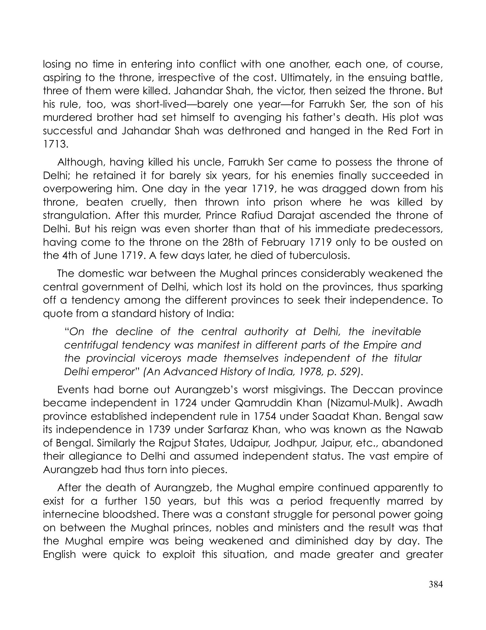 The printed page