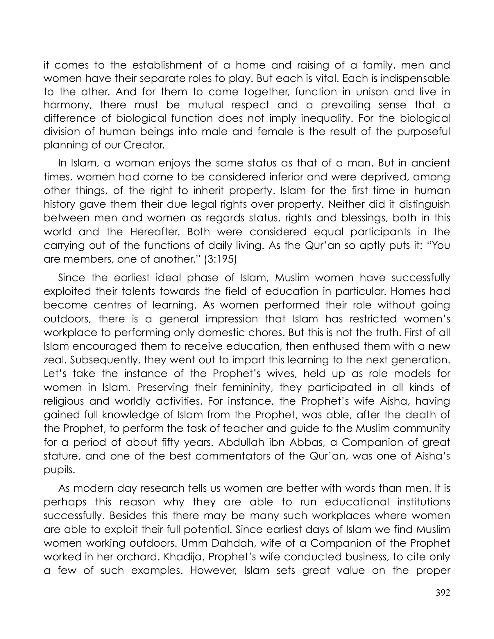 The printed page