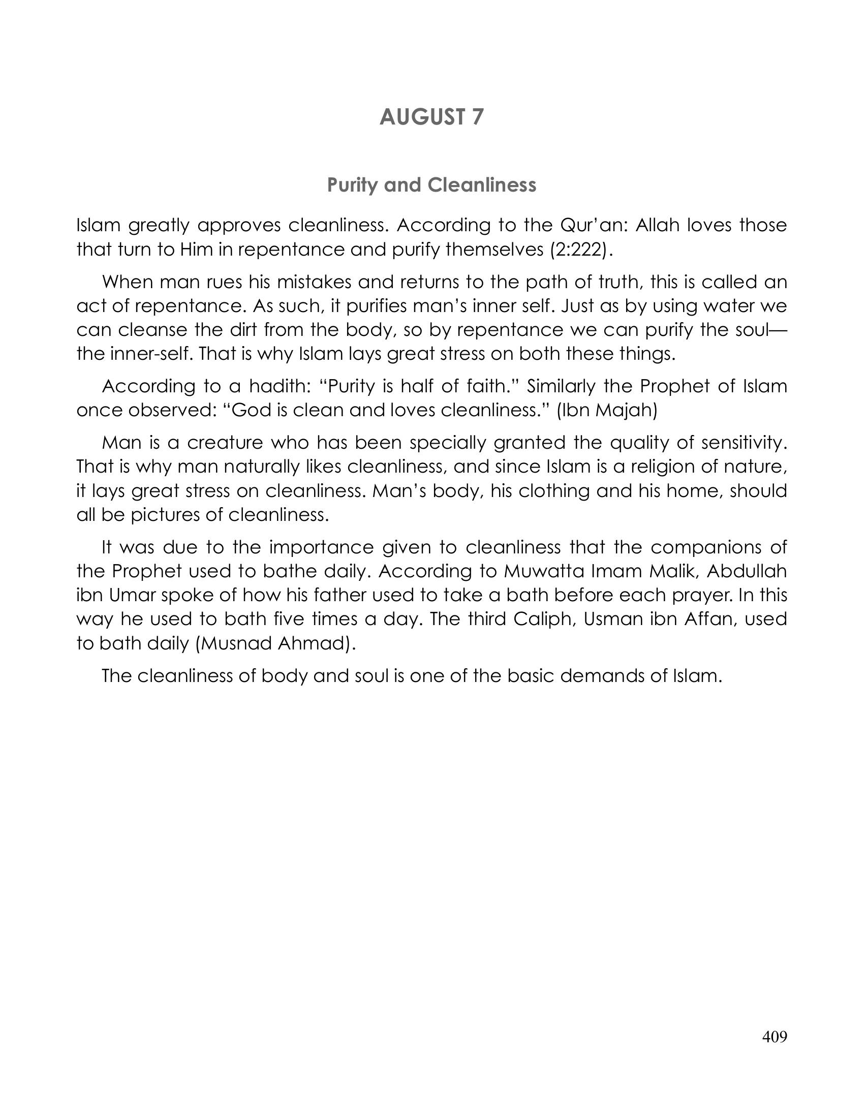 The printed page