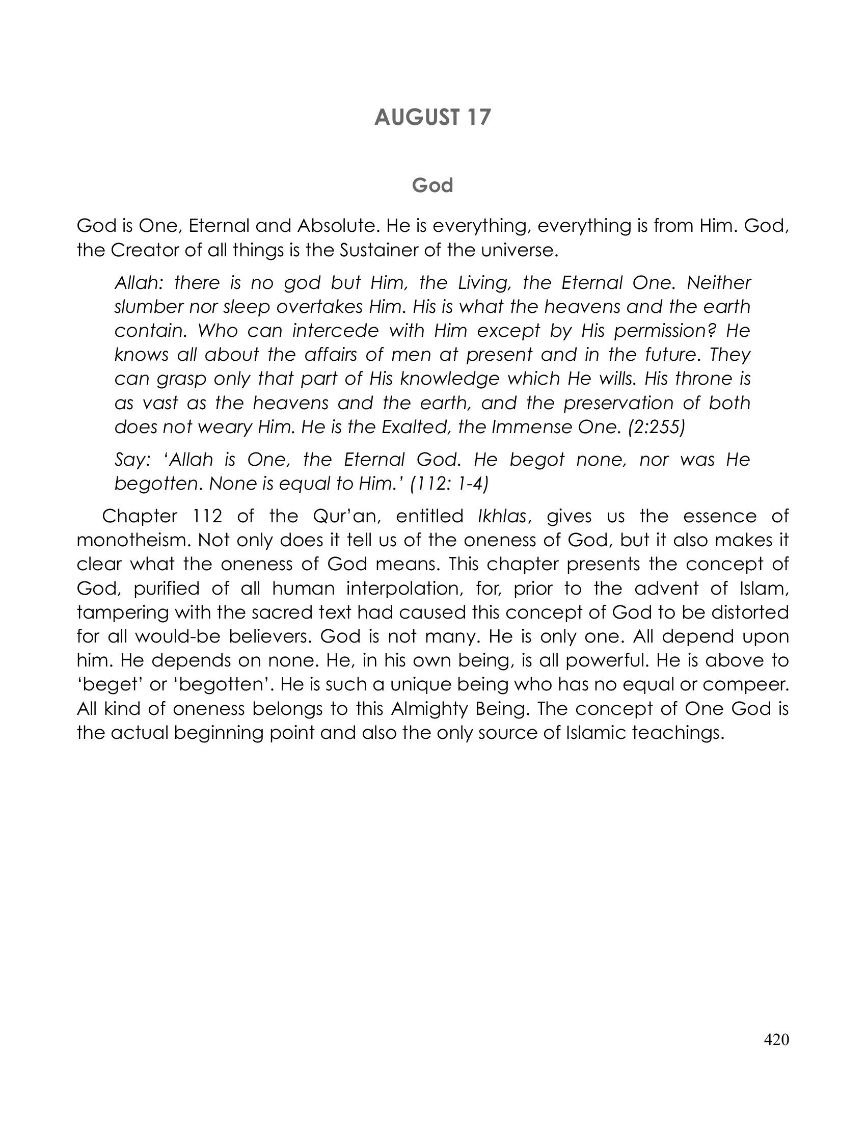 The printed page