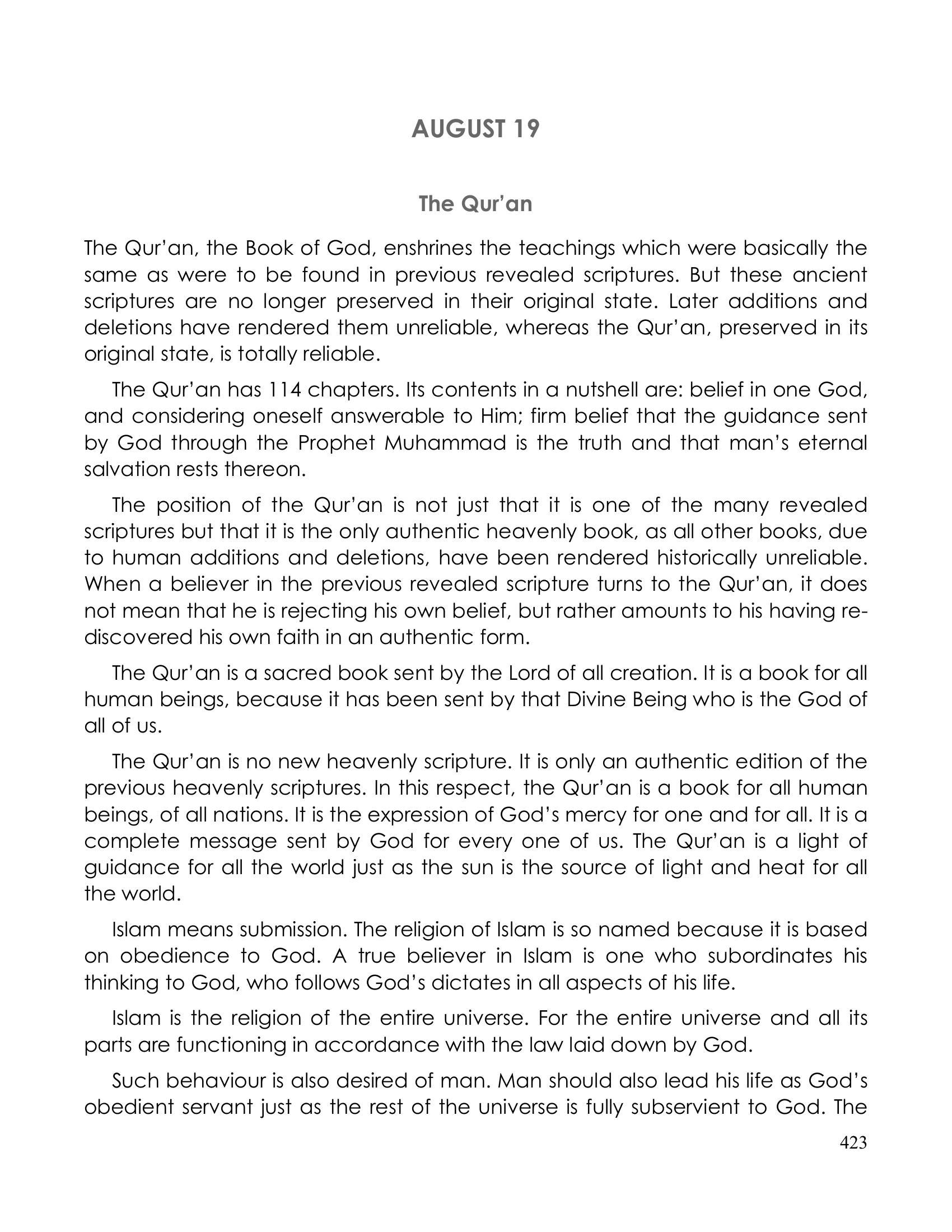 The printed page