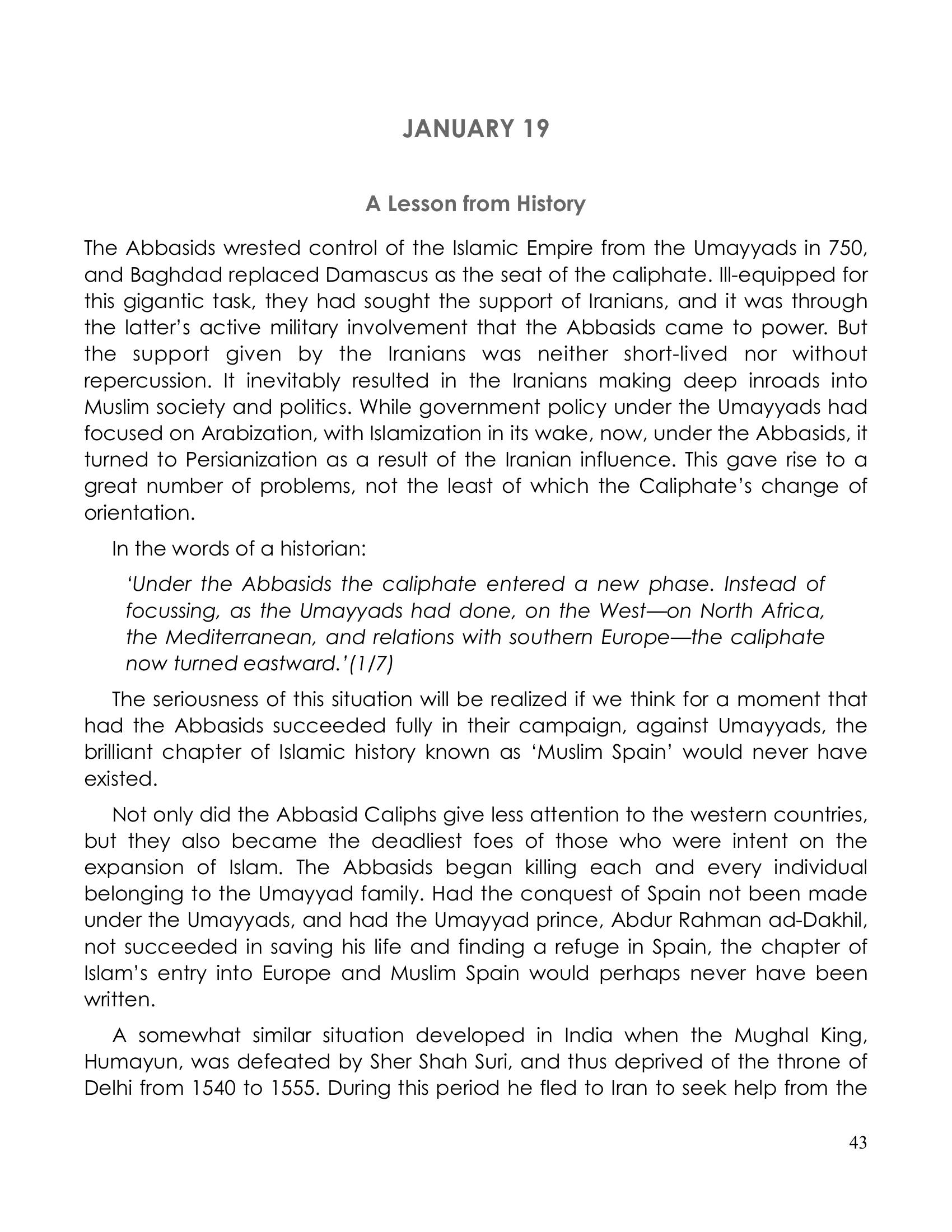 The printed page