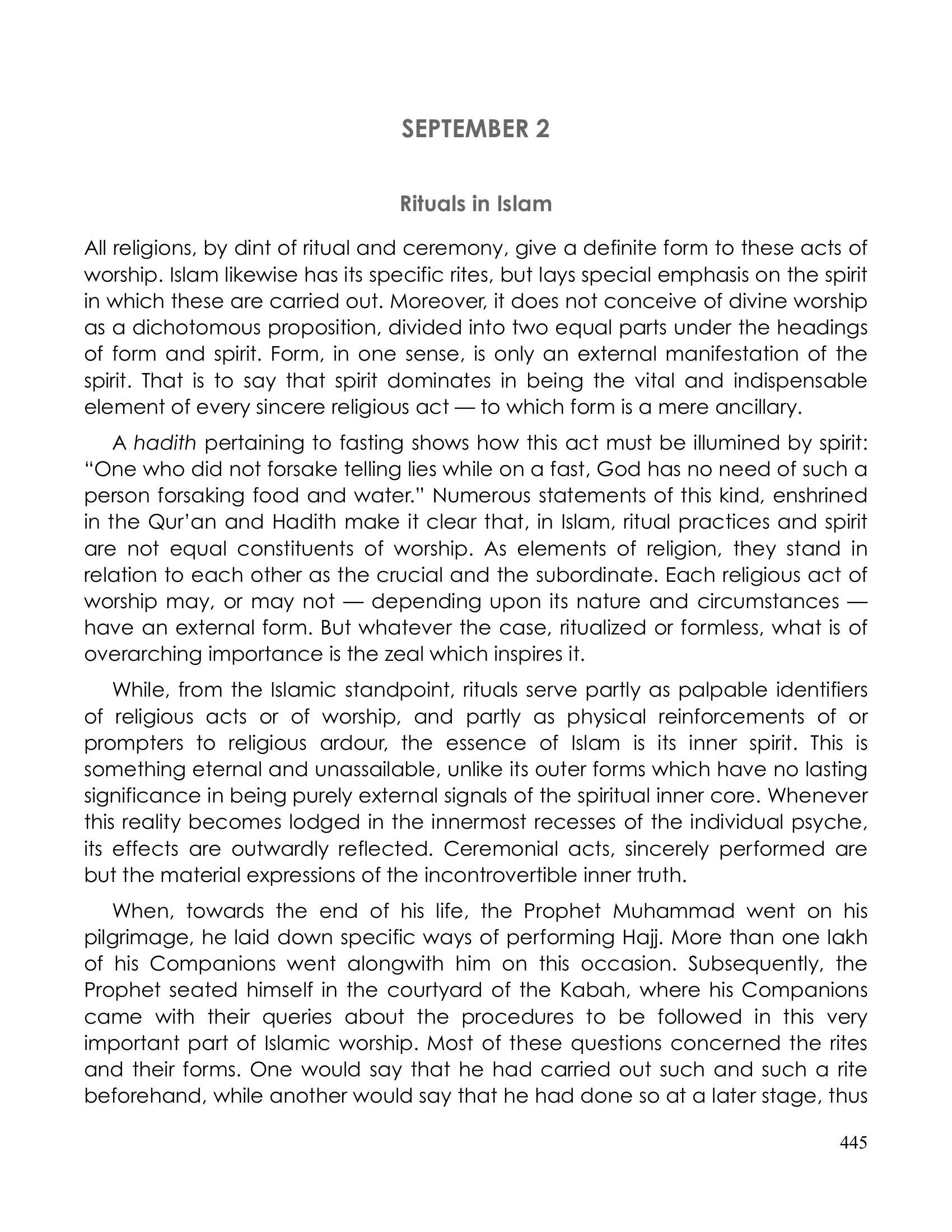 The printed page