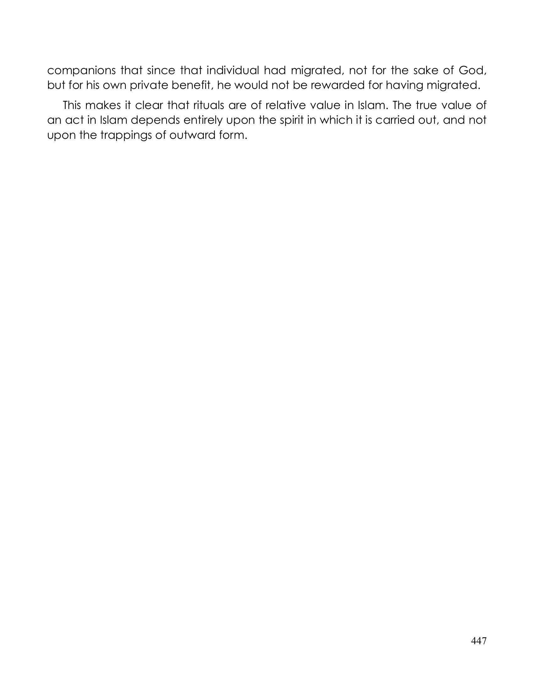 The printed page