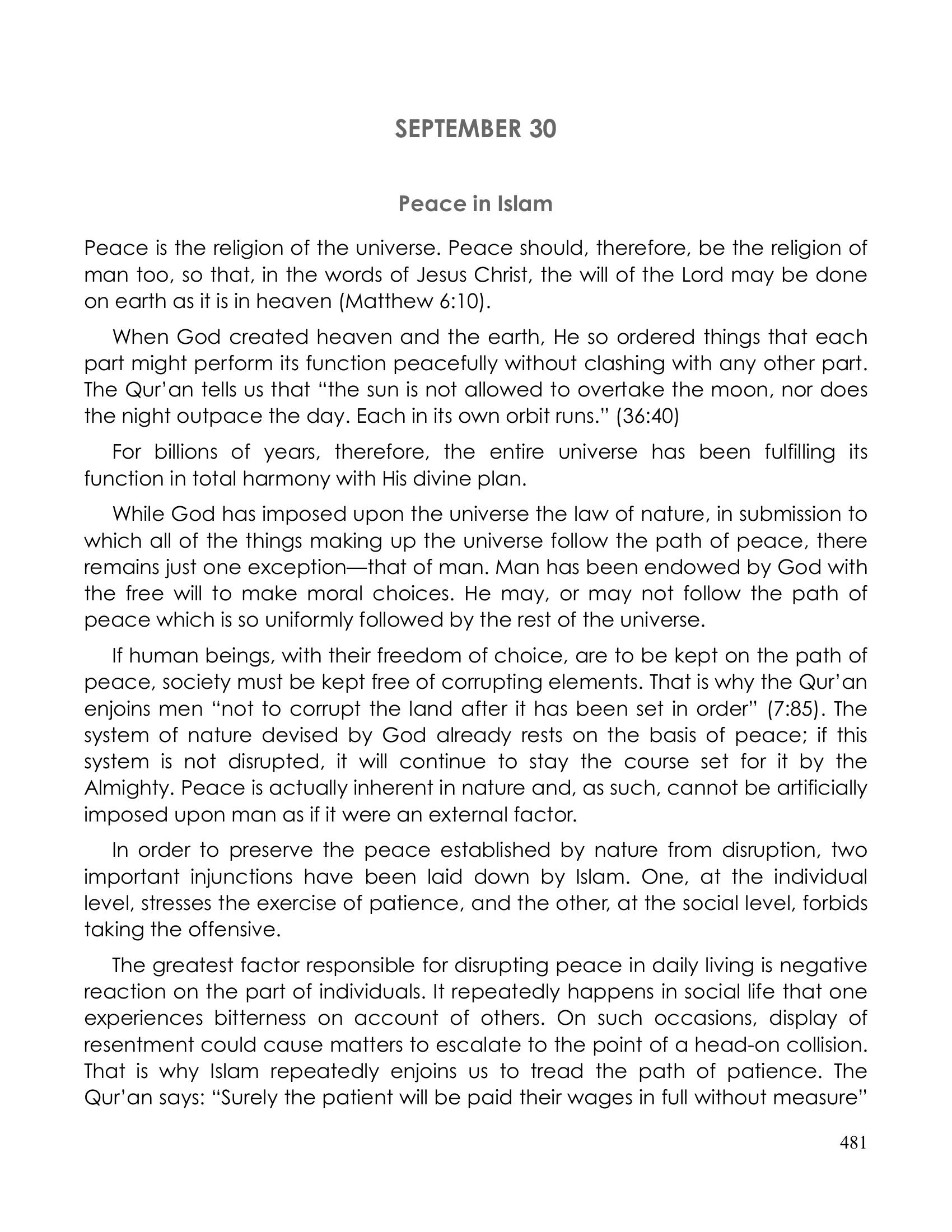 The printed page