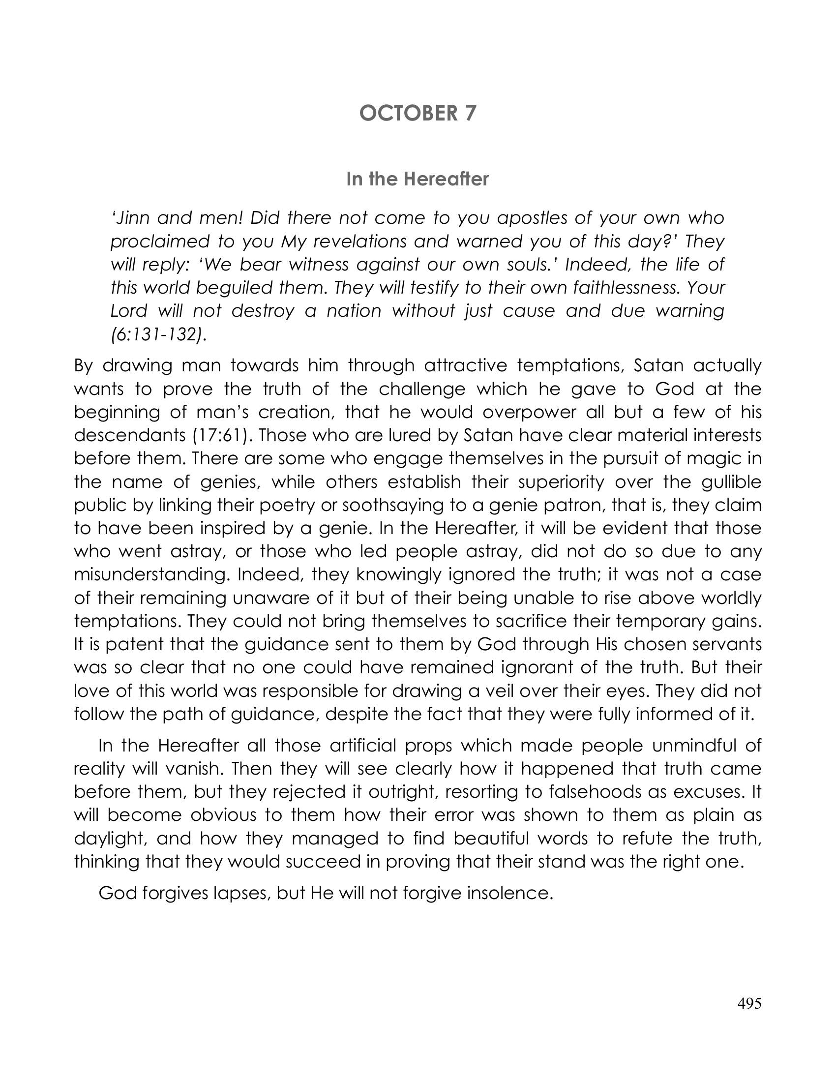 The printed page