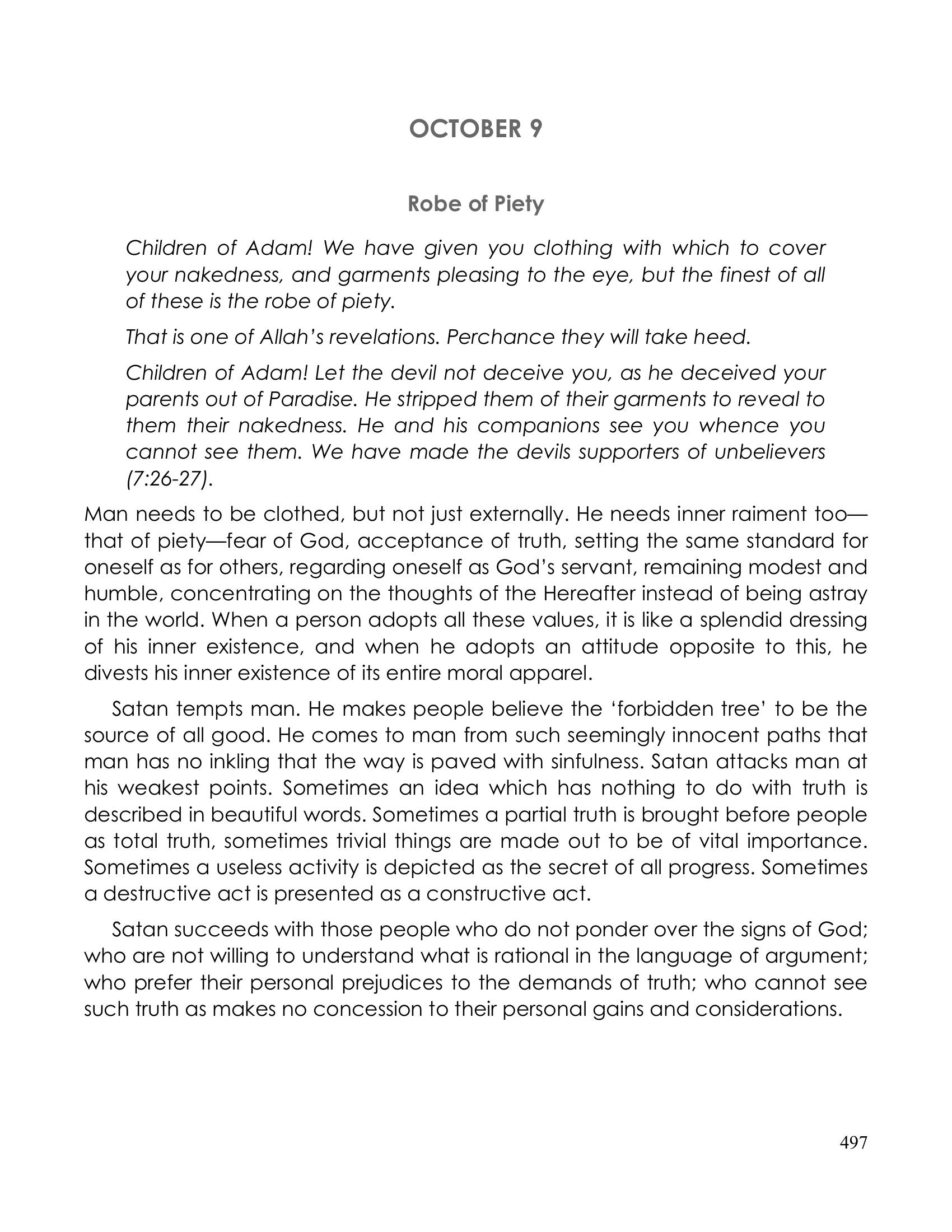 The printed page