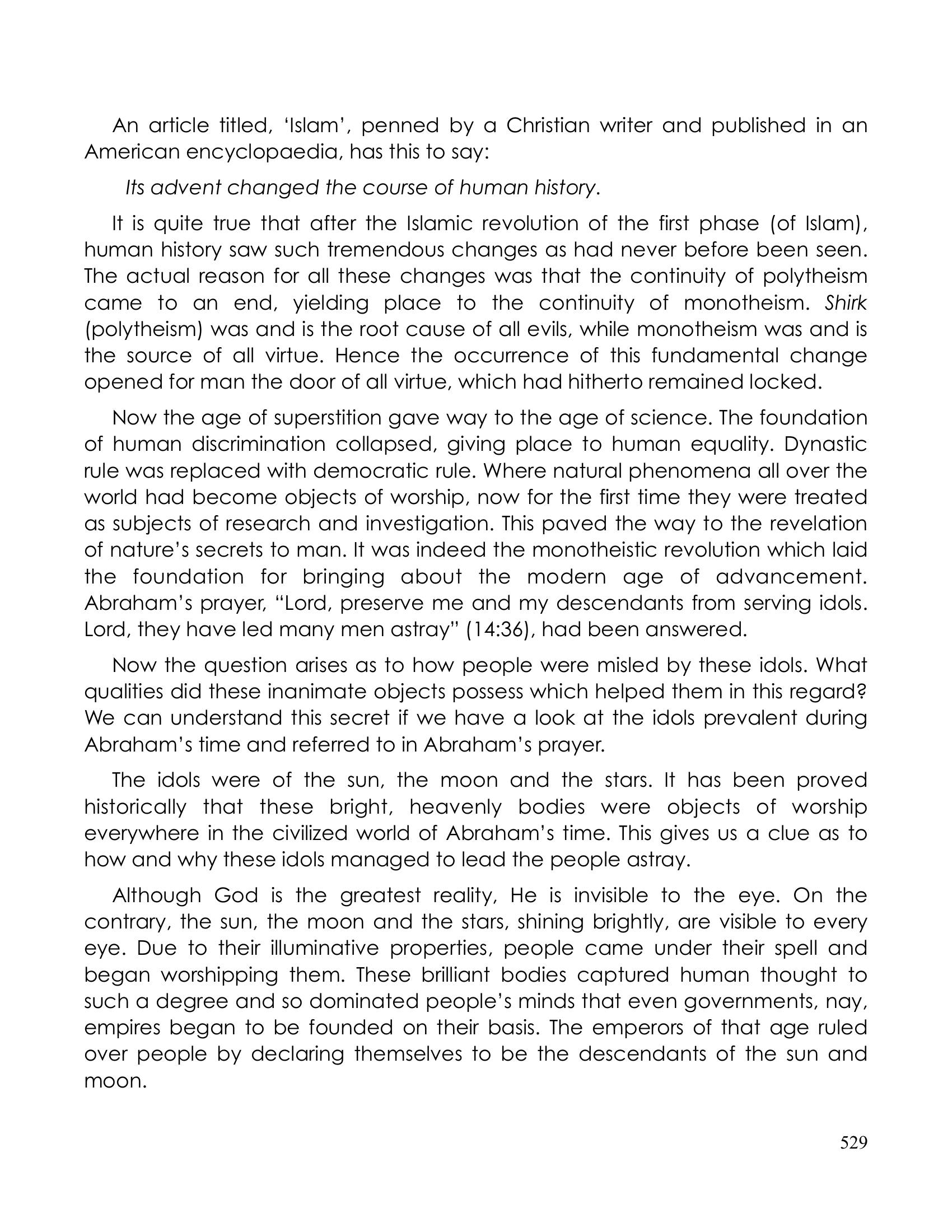The printed page
