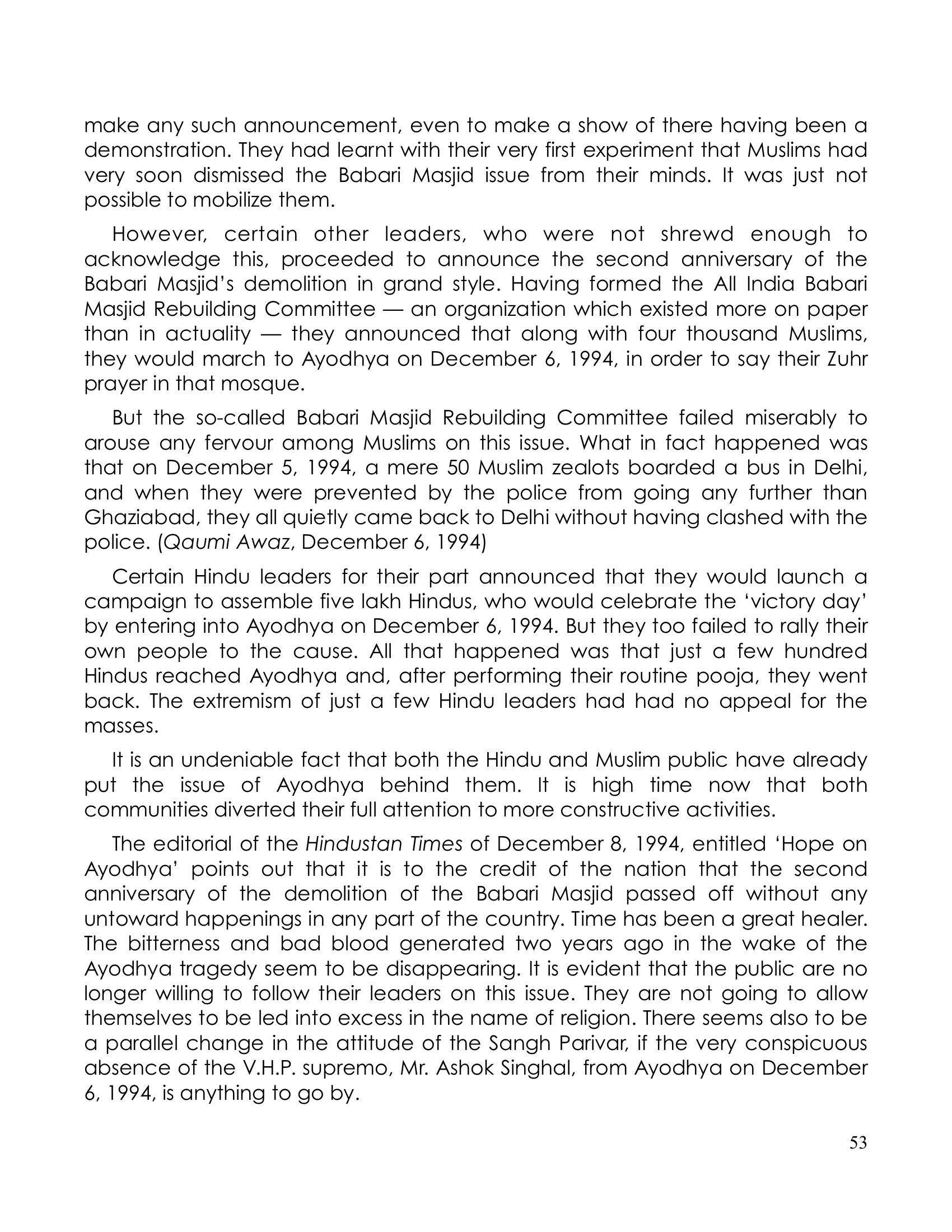 The printed page