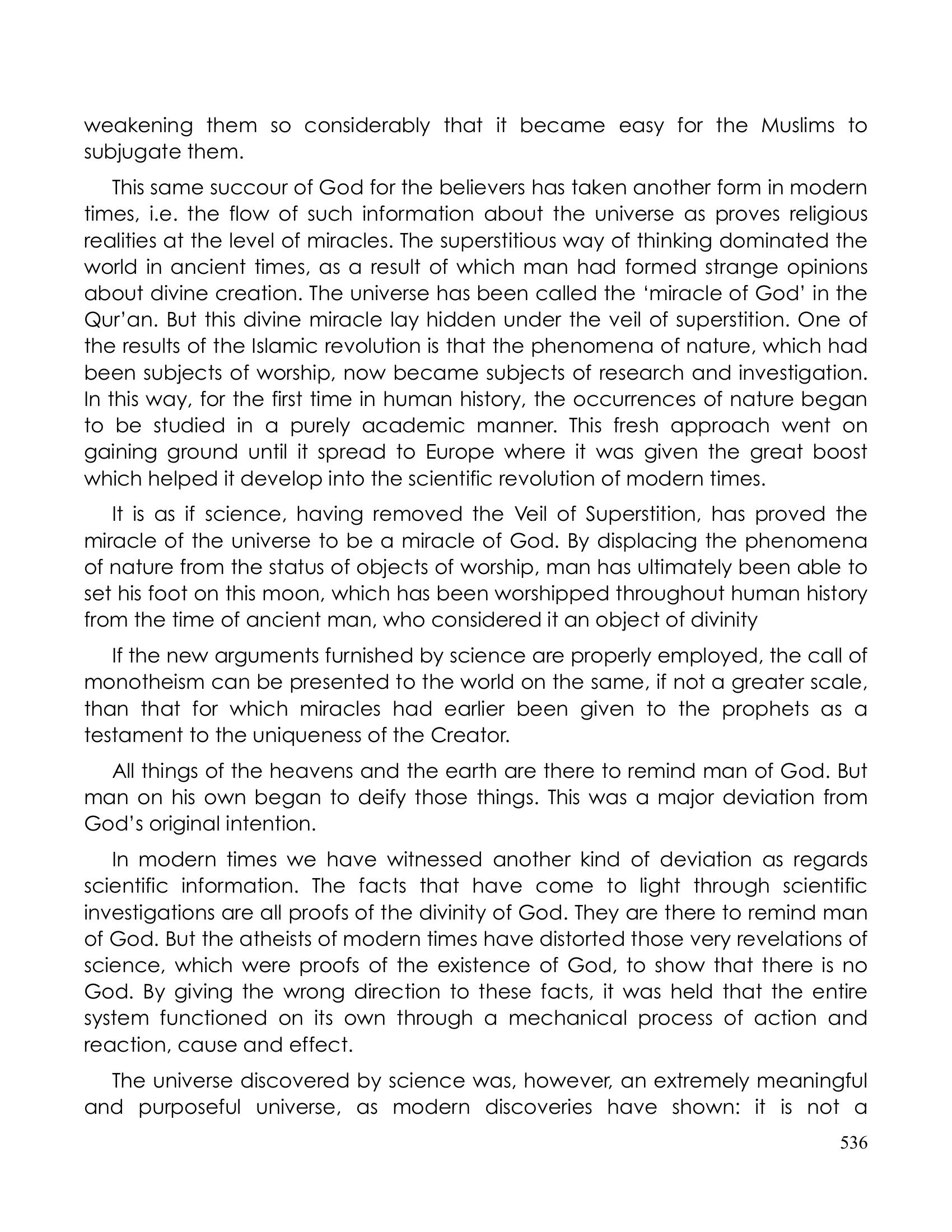 The printed page