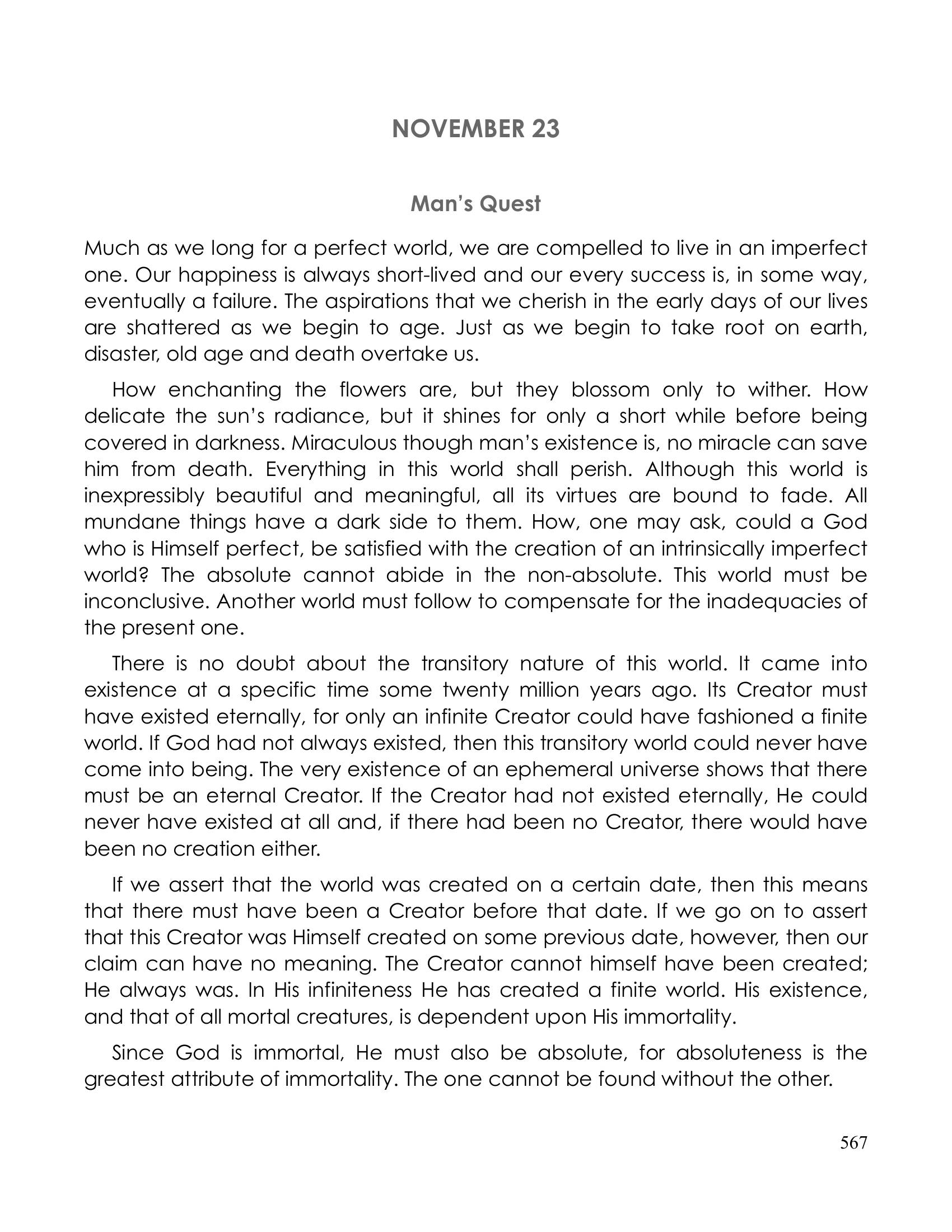 The printed page