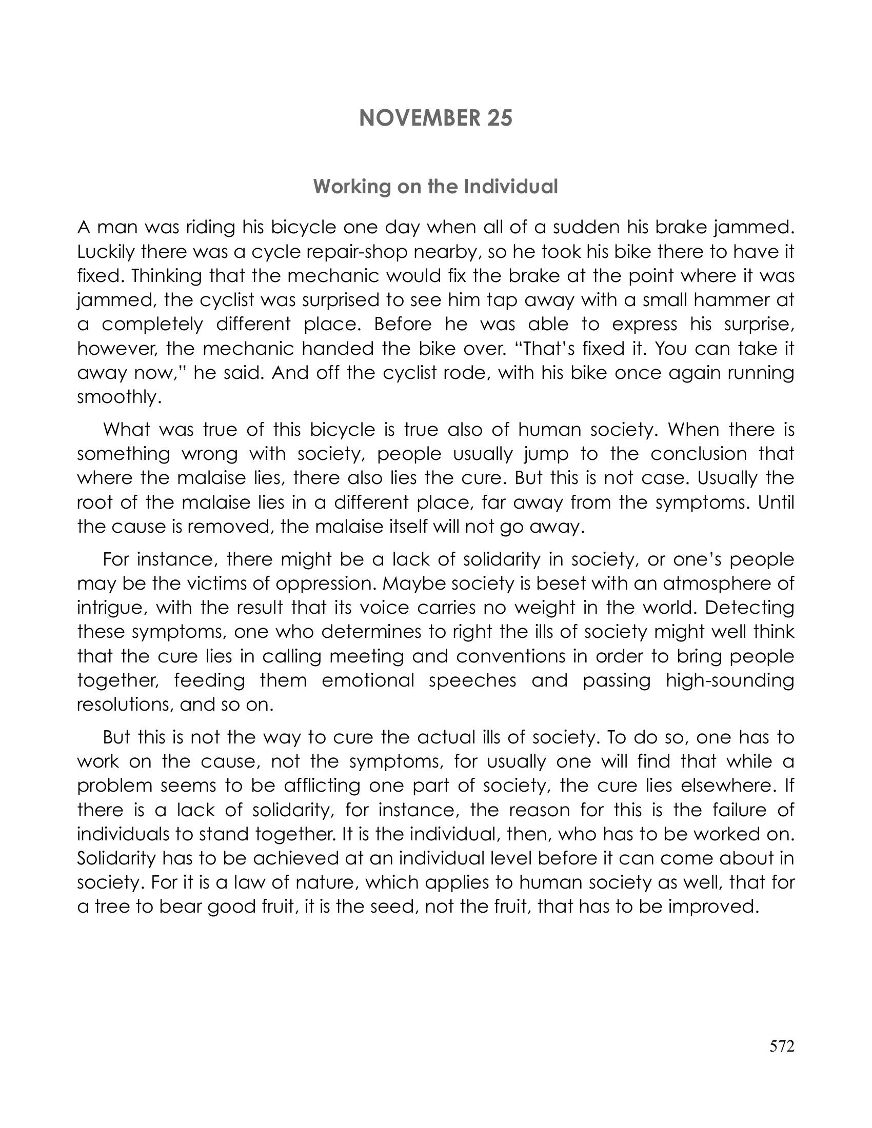 The printed page