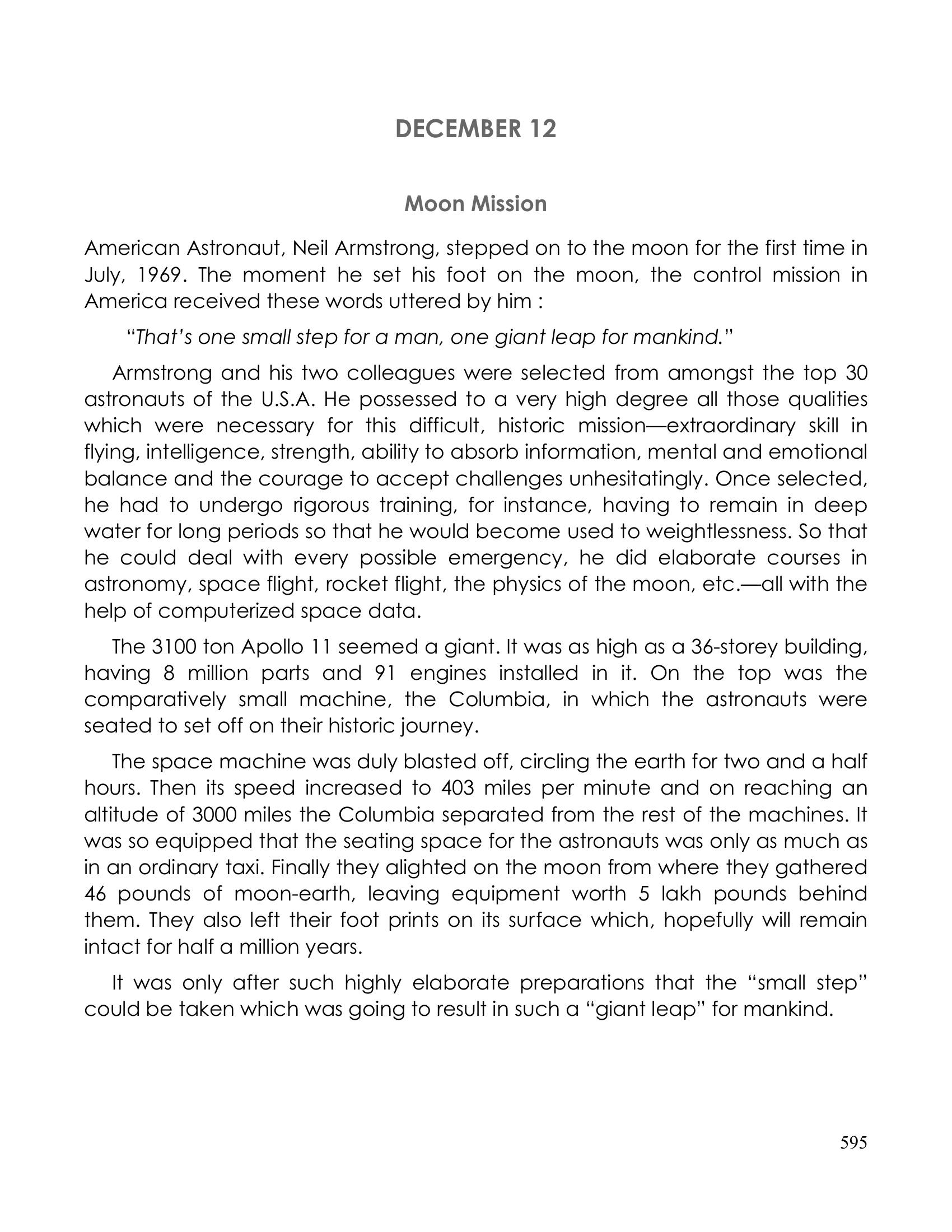 The printed page
