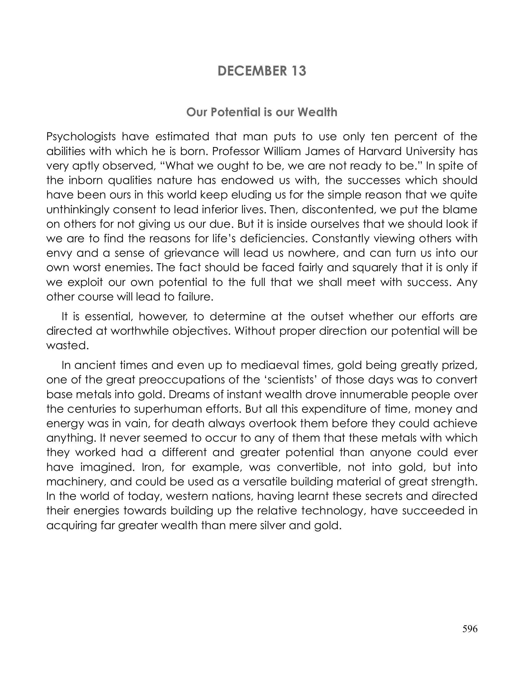The printed page