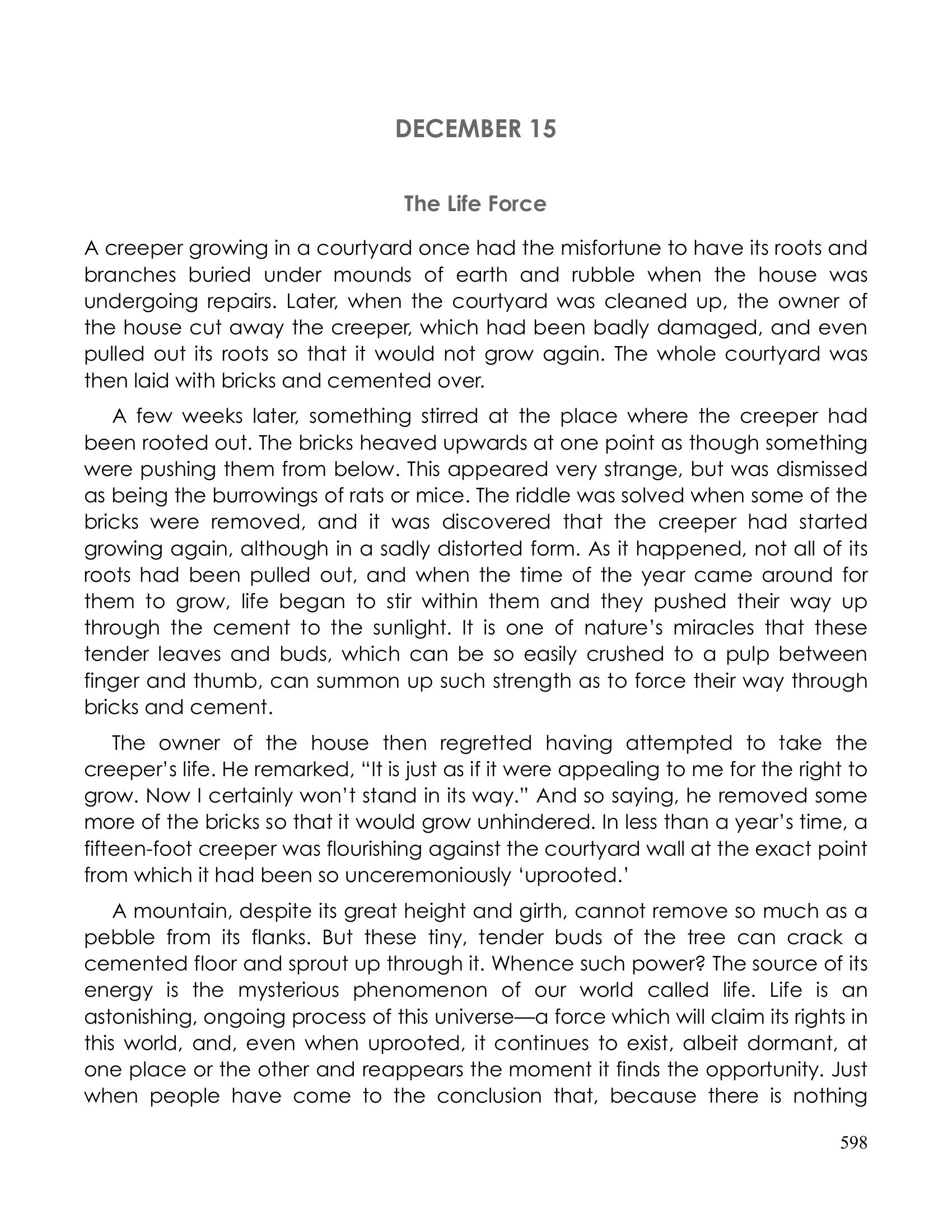 The printed page