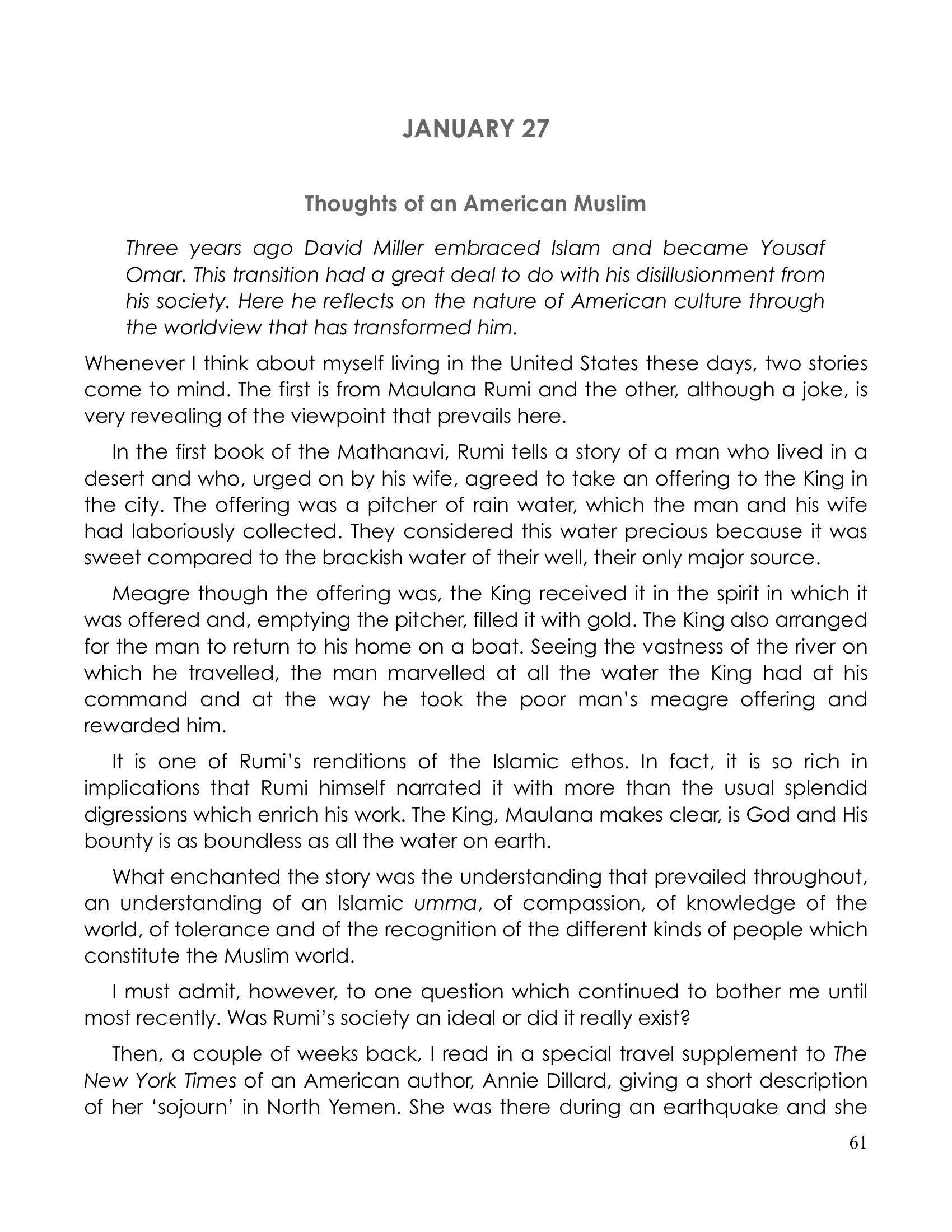 The printed page