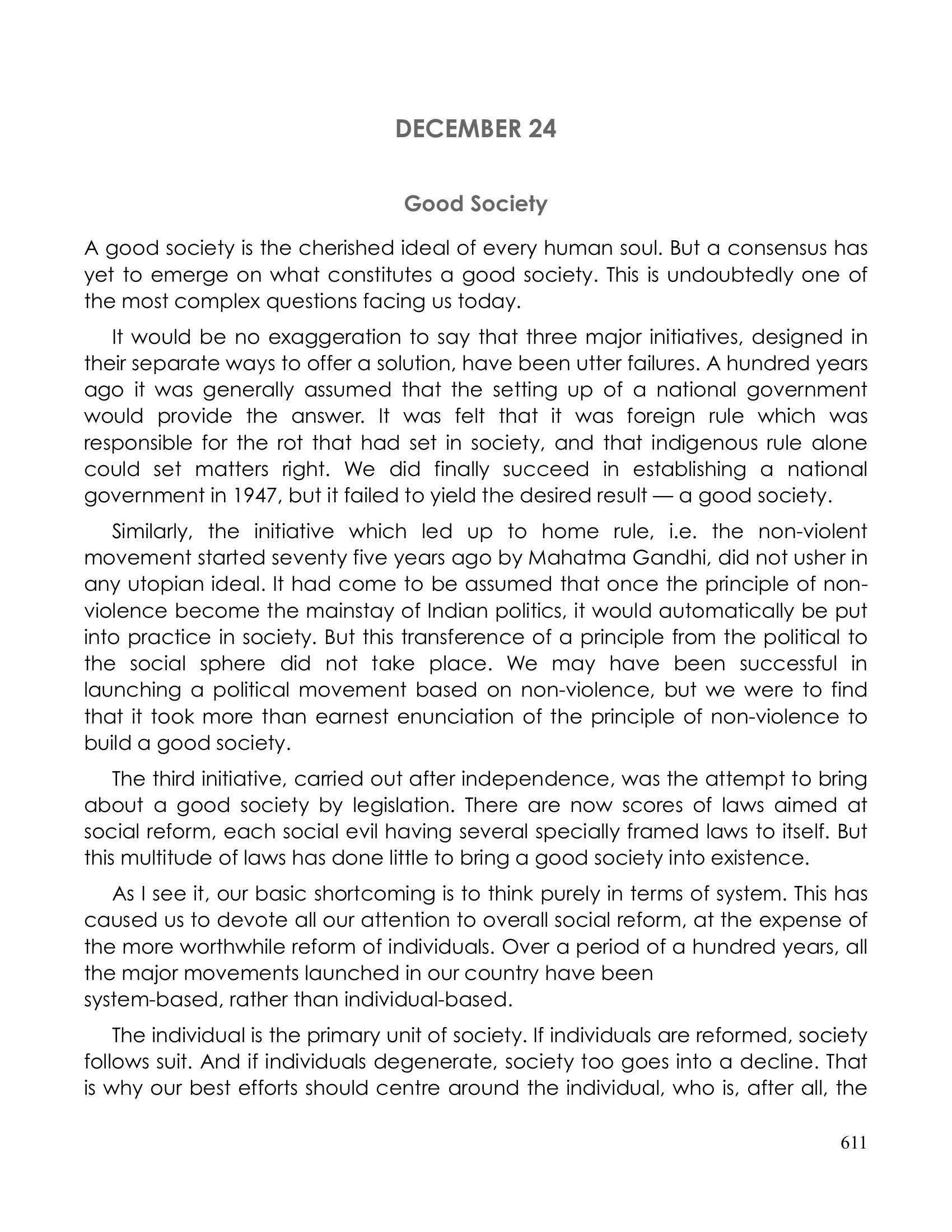 The printed page