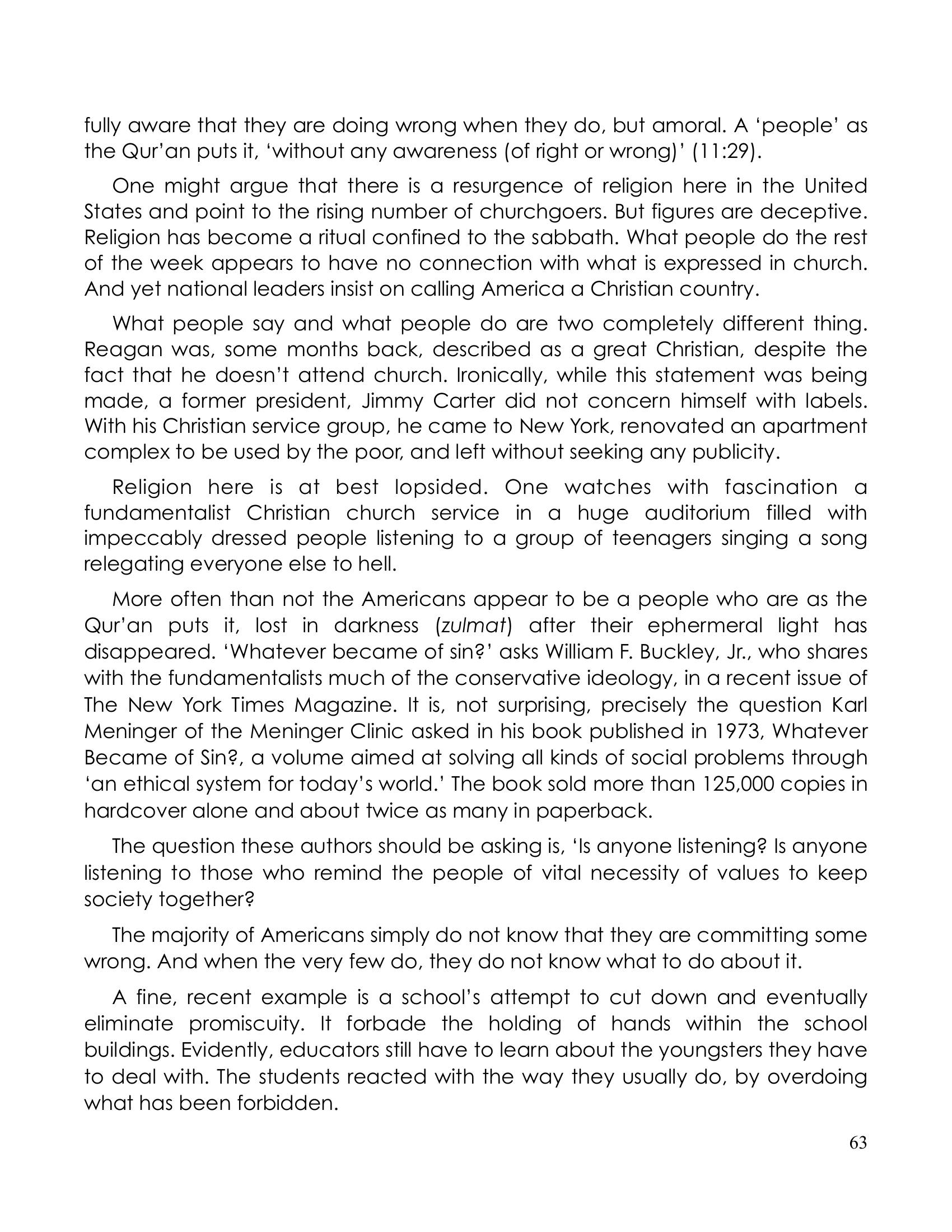 The printed page