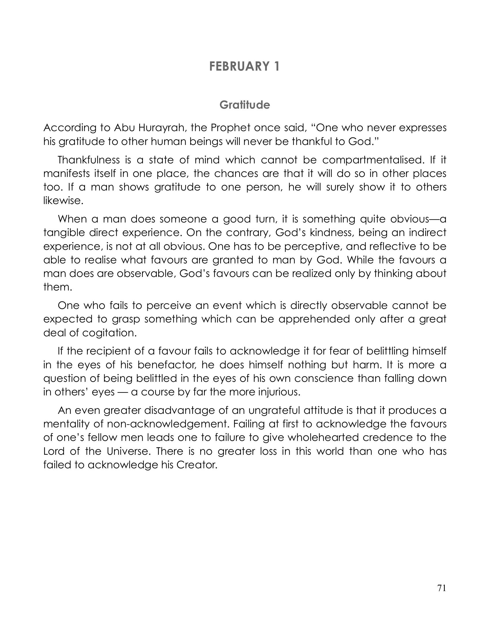The printed page