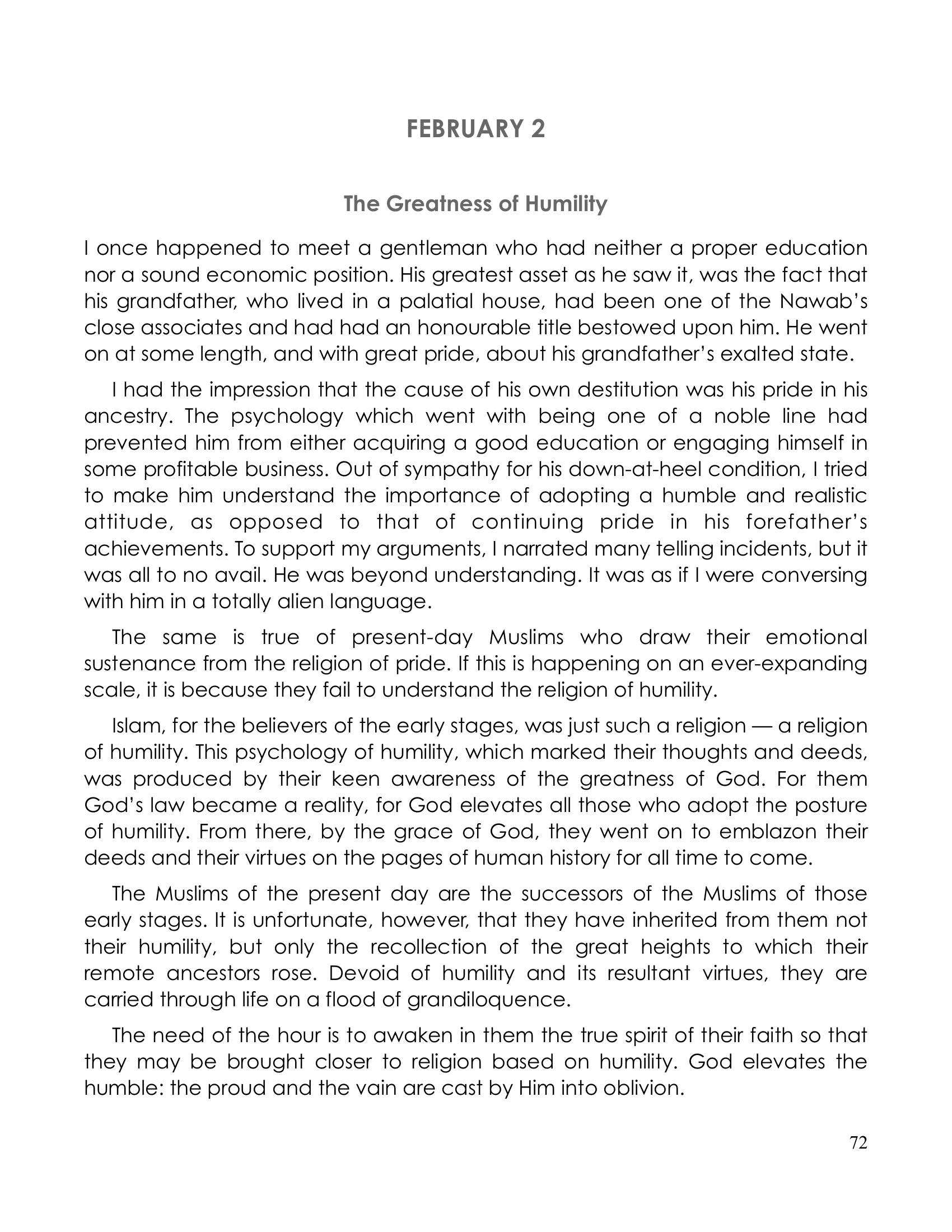 The printed page