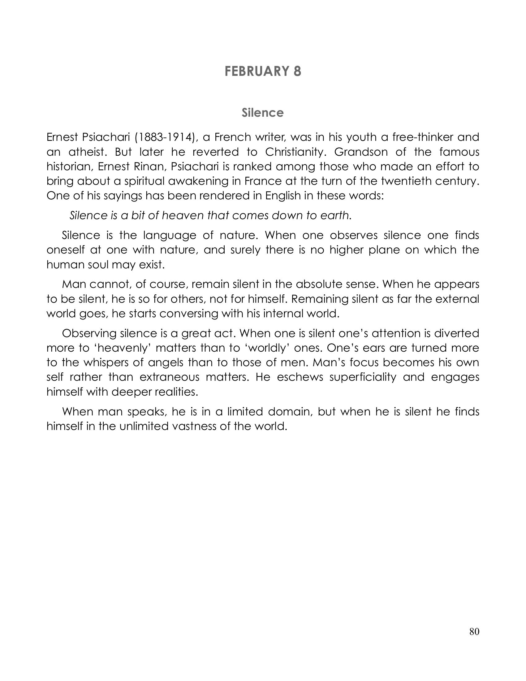 The printed page