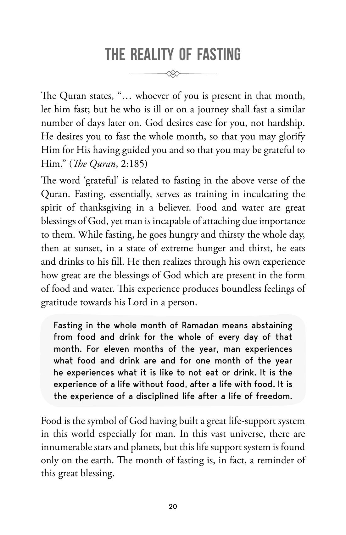 The printed page