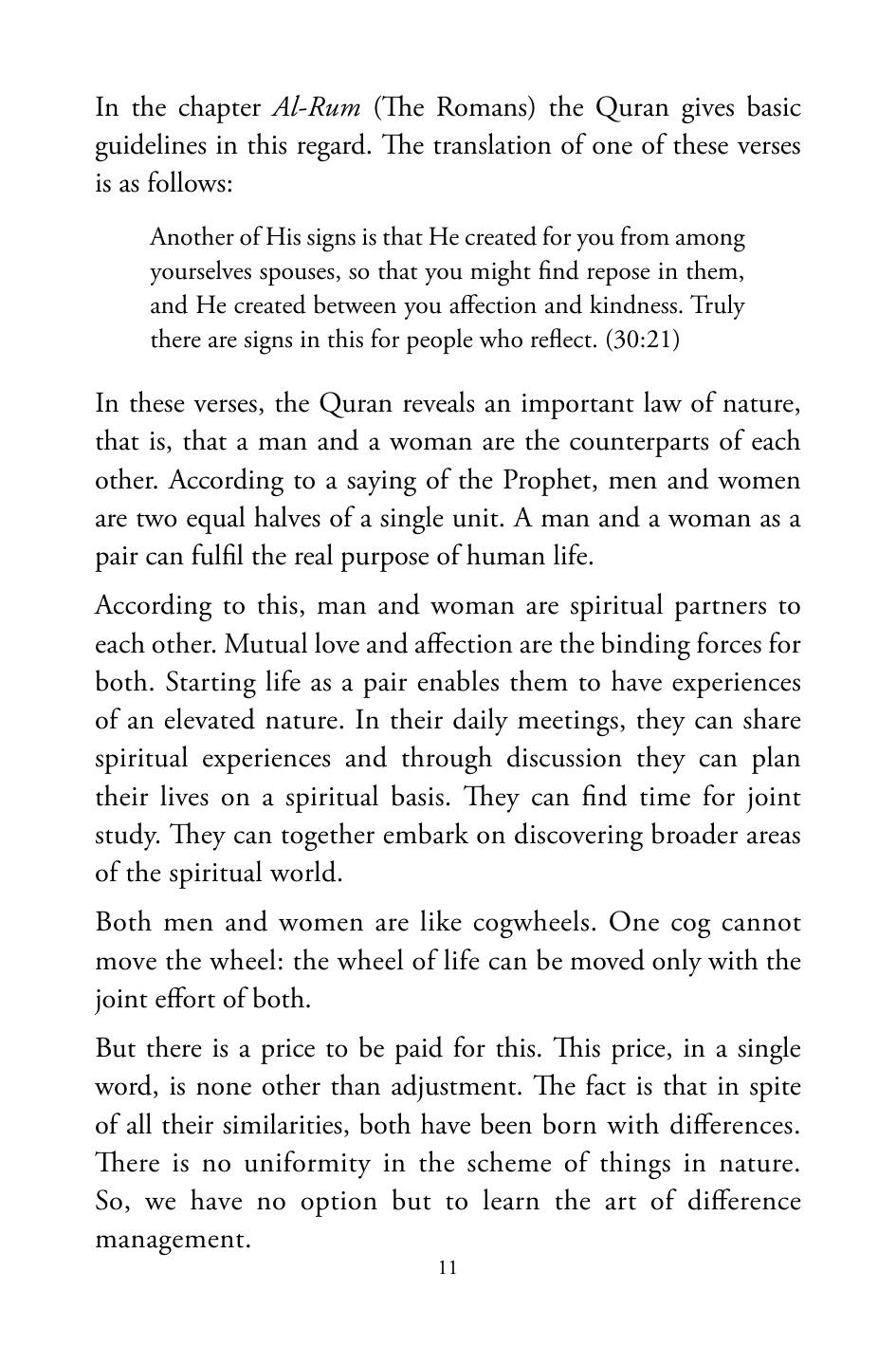 The printed page