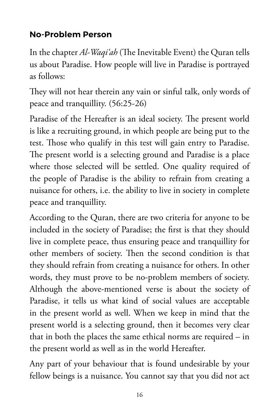 The printed page
