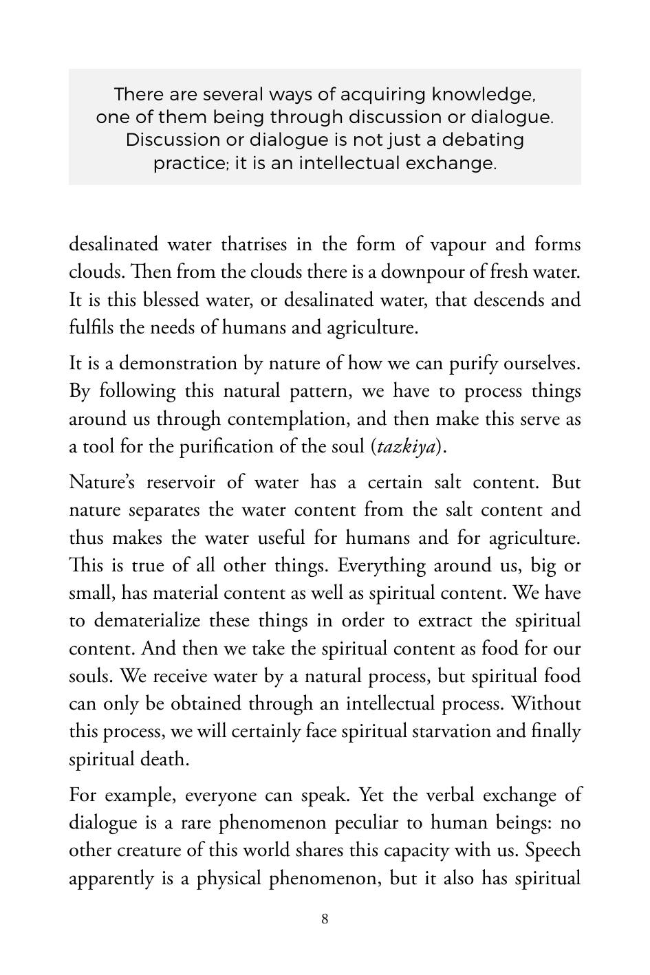 The printed page