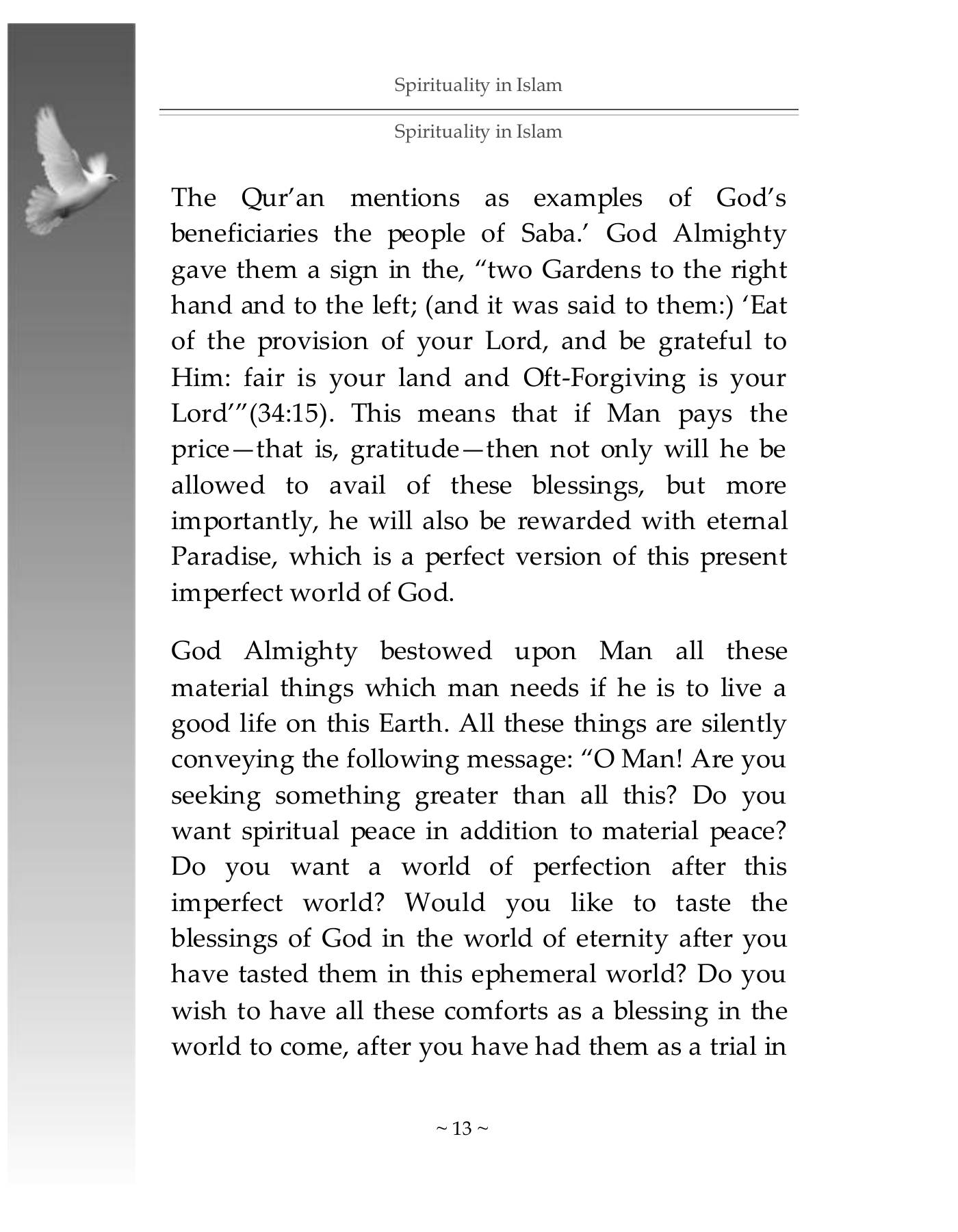 The printed page