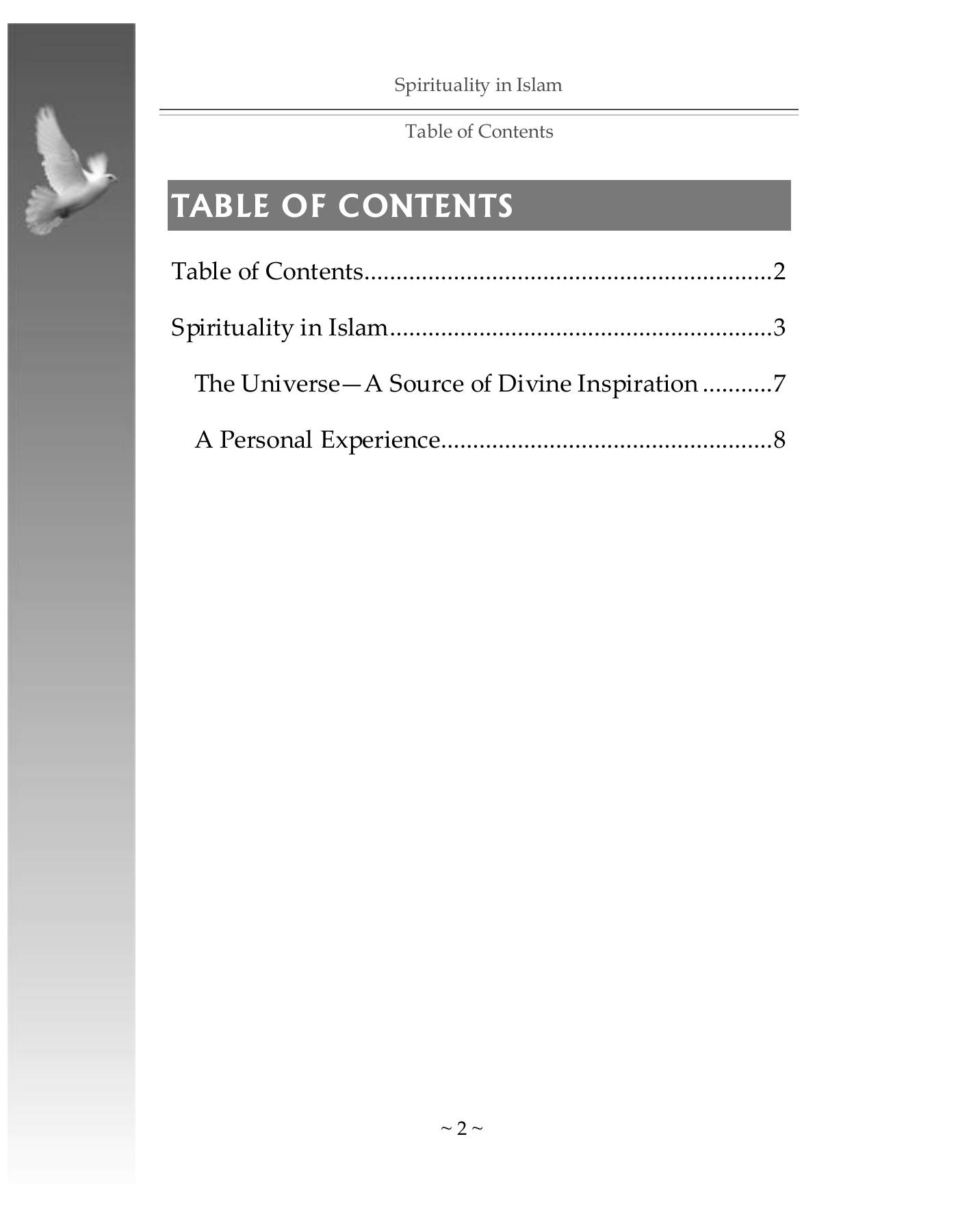 The printed page