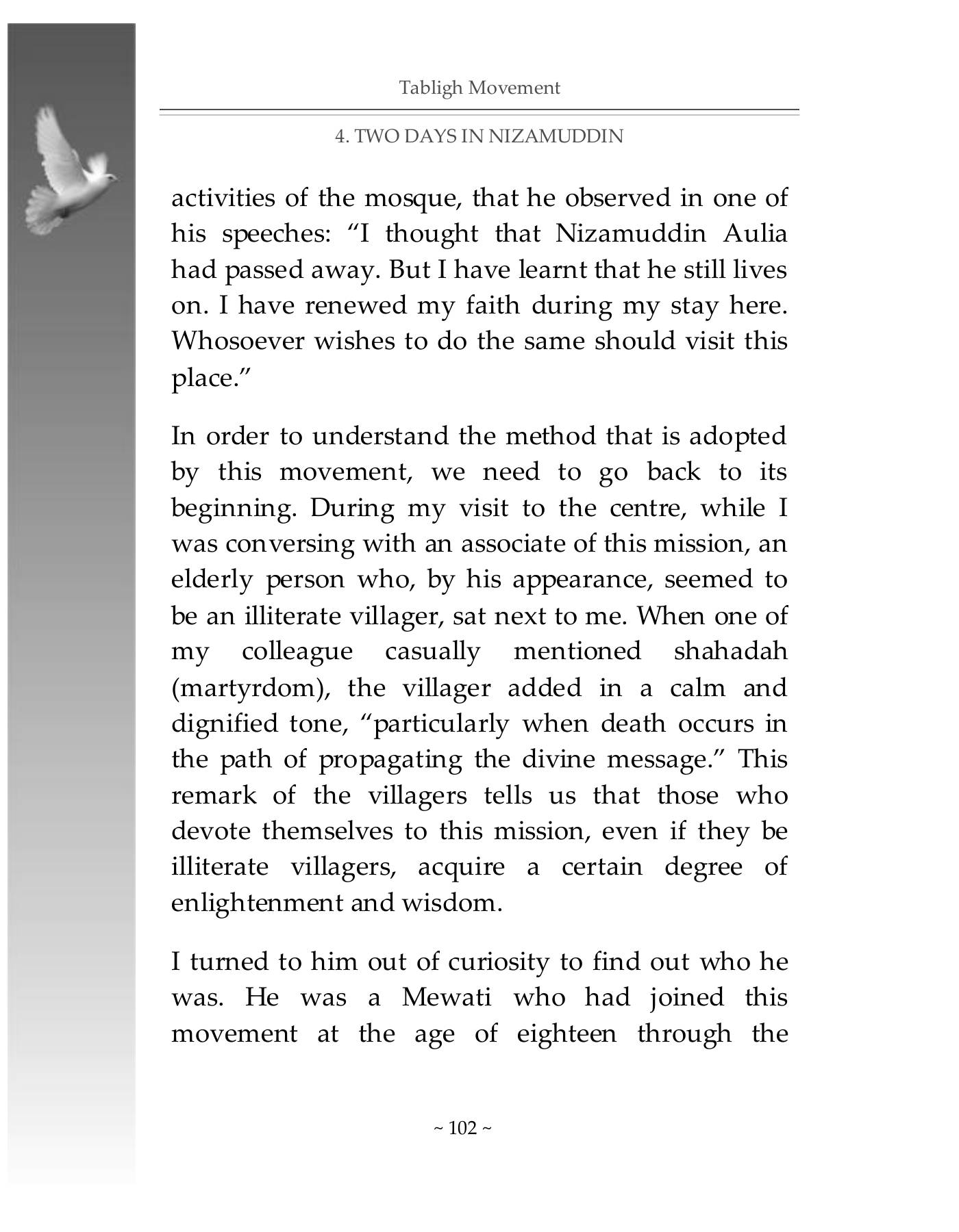 The printed page