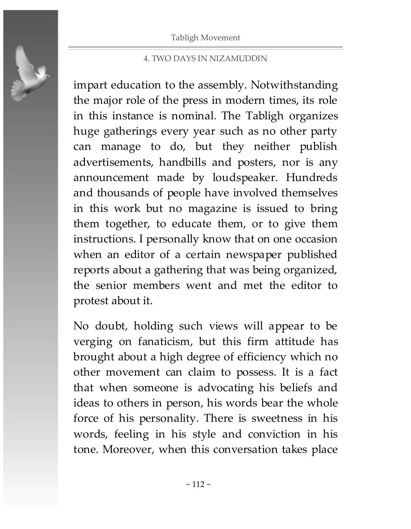The printed page