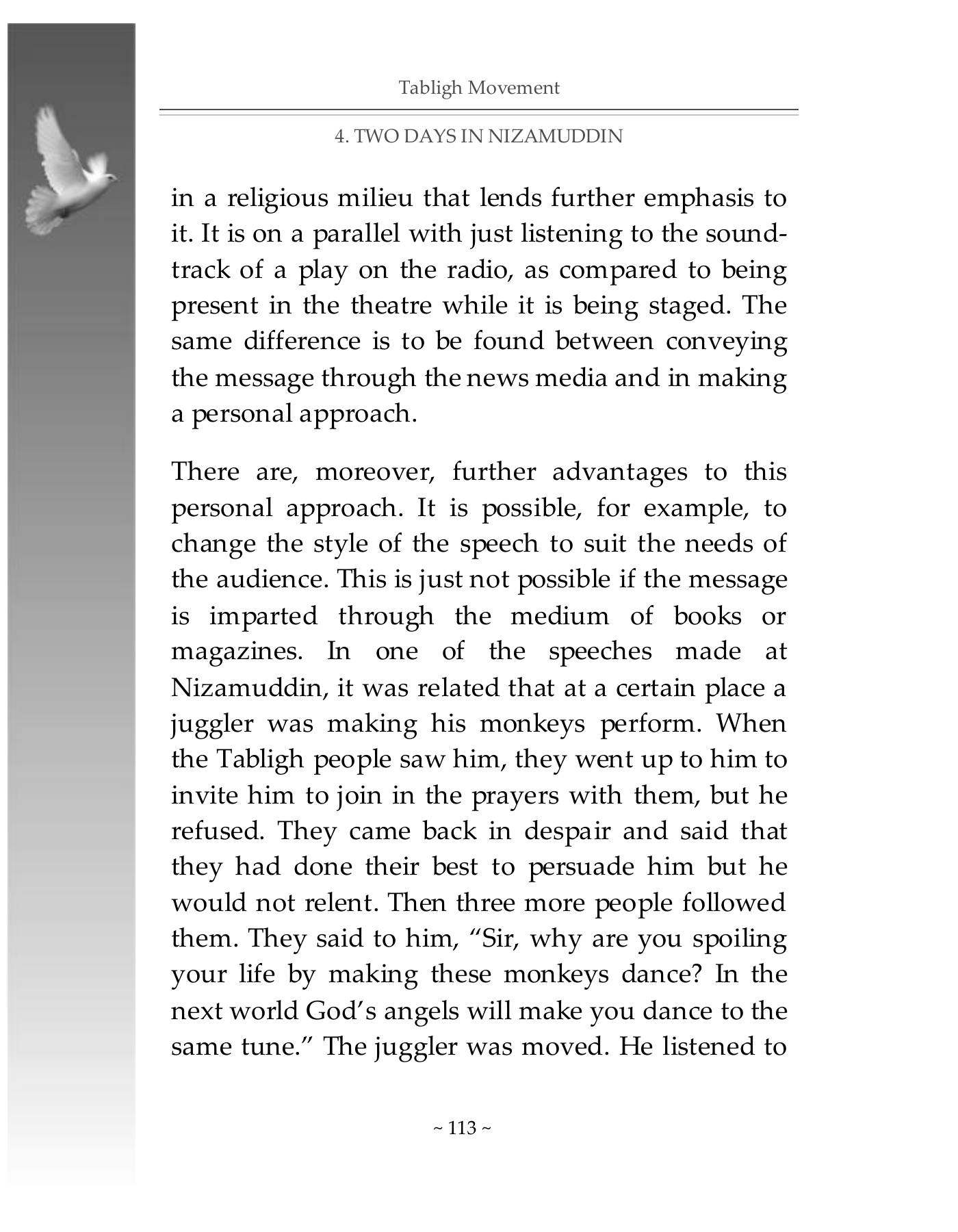 The printed page