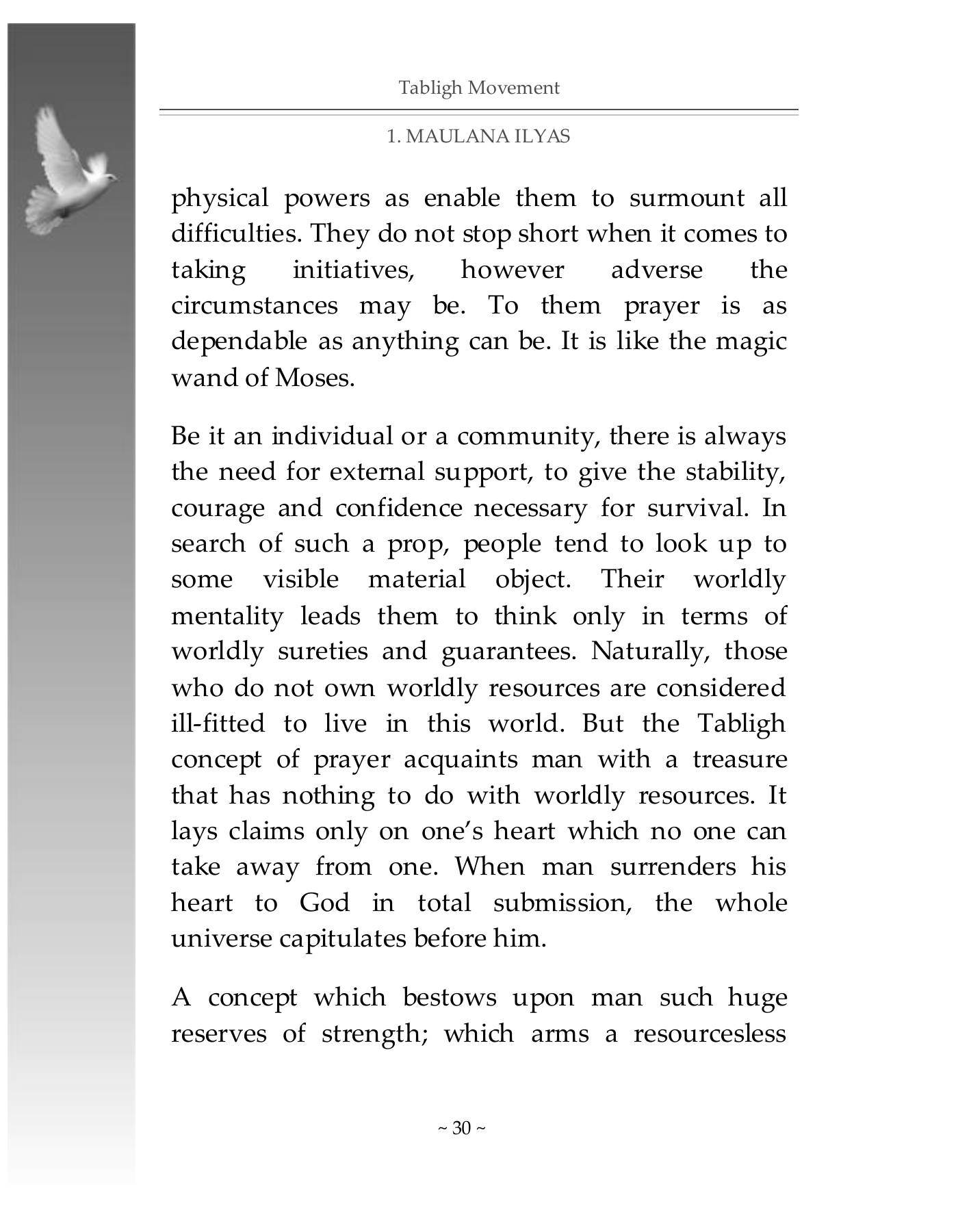 The printed page