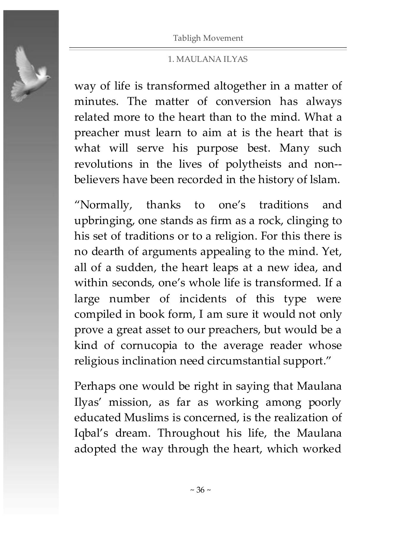 The printed page