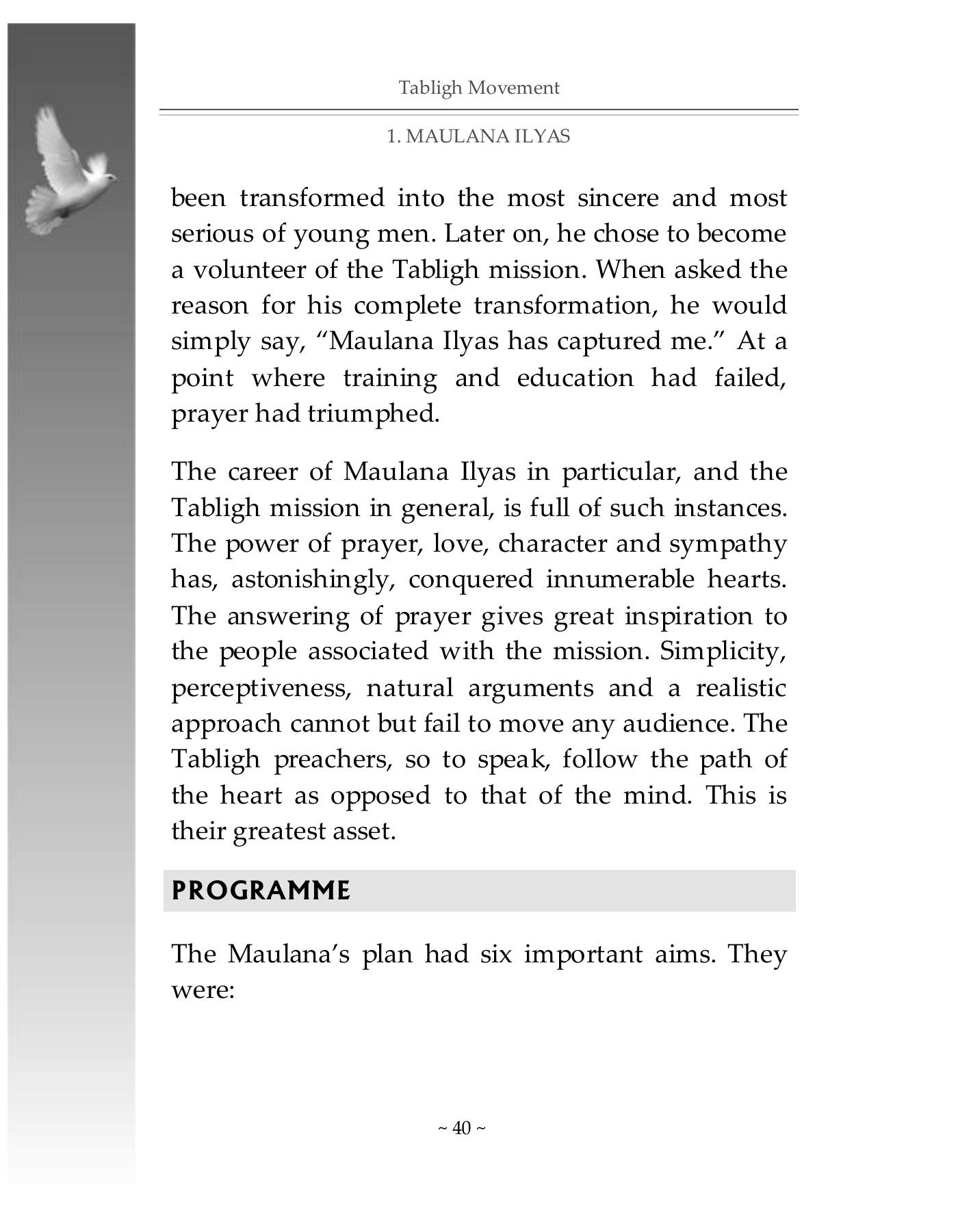The printed page