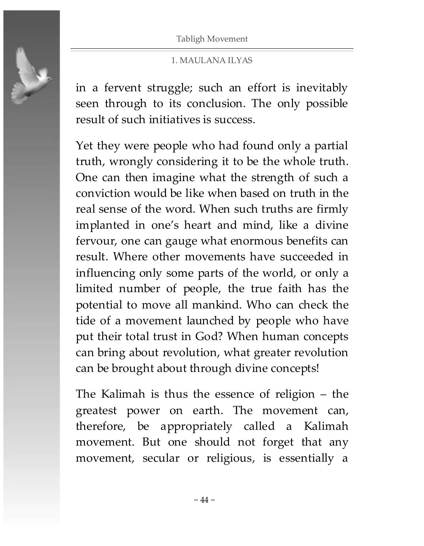The printed page
