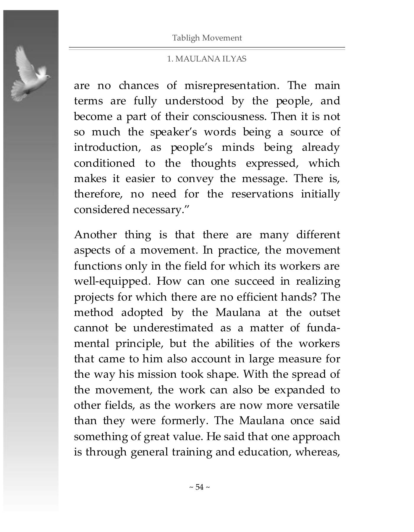 The printed page