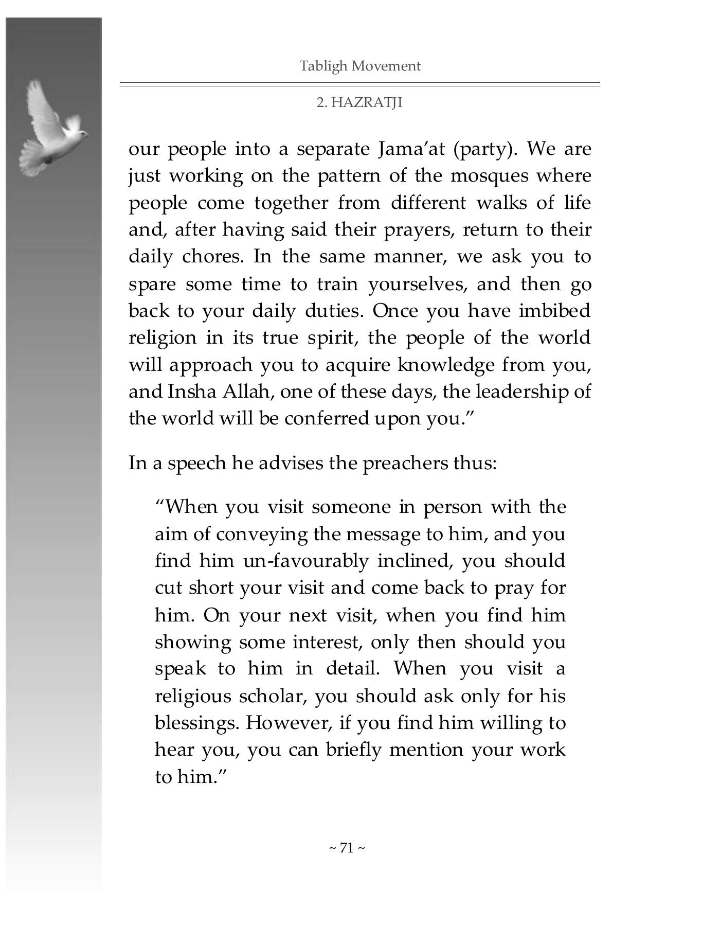 The printed page