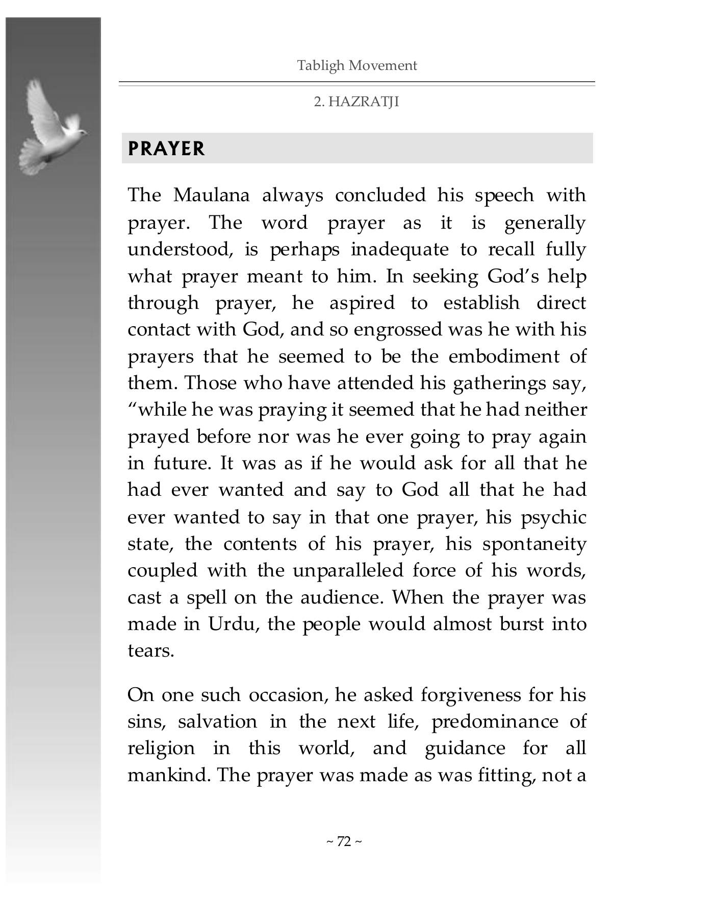 The printed page