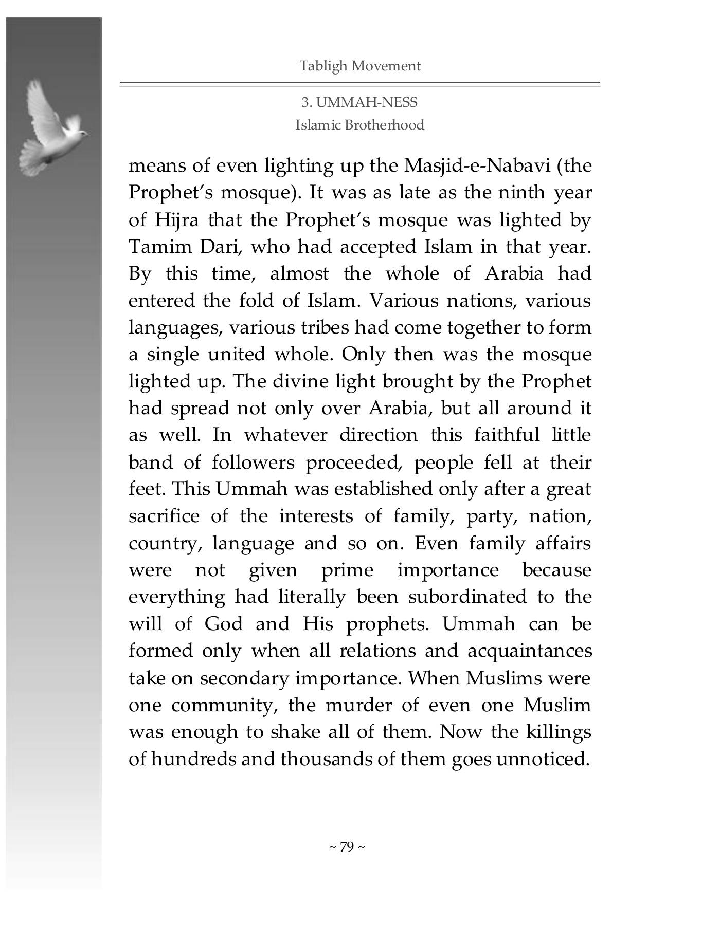 The printed page