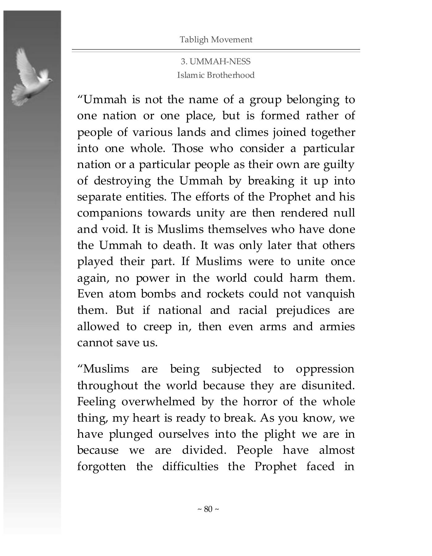 The printed page